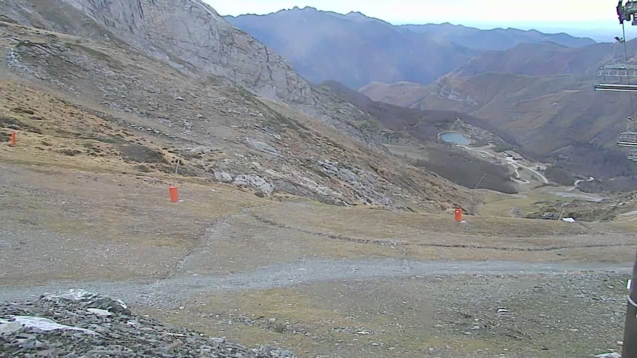 Gourette - Secteur Cotch Ski Slopes Live Cam - Eaux-Bonnes,  Pyrenees-Atlantiques, Nouvelle-Aquitaine, France 