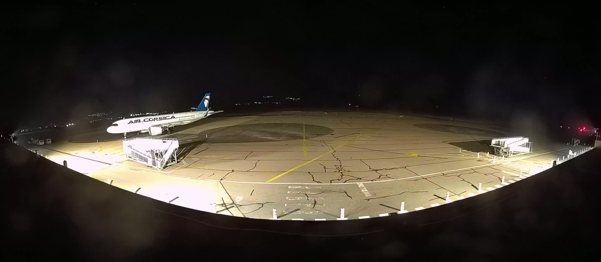 Corsica, Aéroport  de Calvi Sainte-Catherine Airport Live Cam CLY/LFKC - Calvi, Haute-Corse, Corse, France