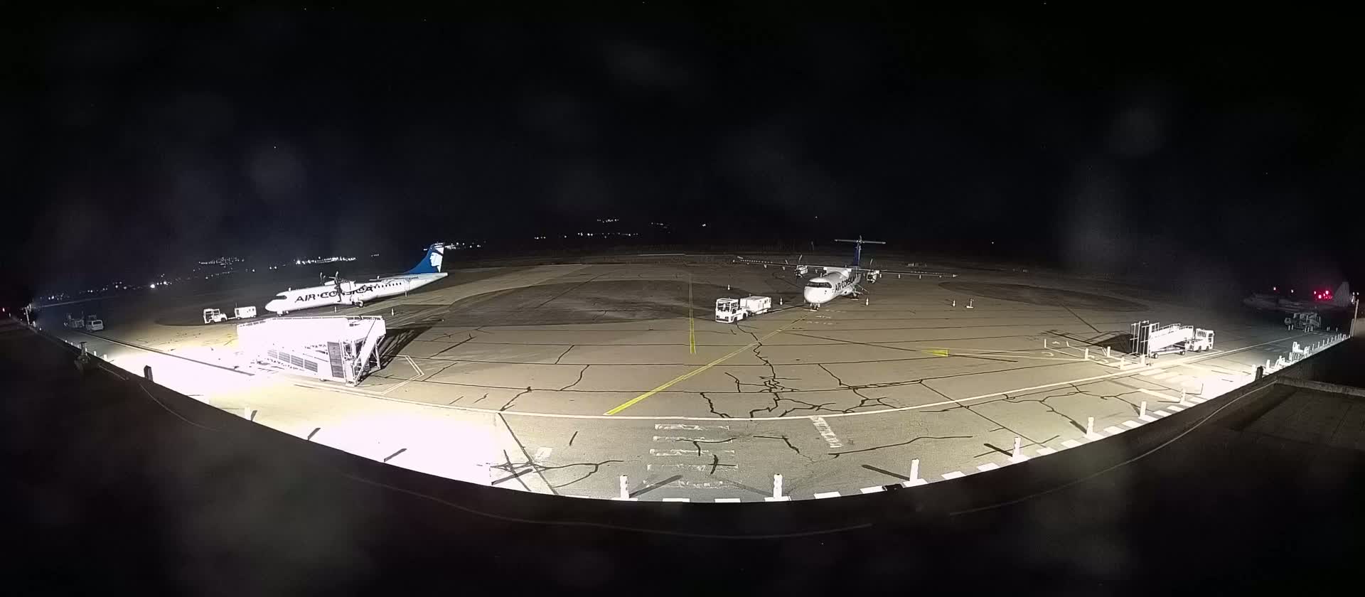 Corsica, Aéroport  de Calvi Sainte-Catherine Airport Live Cam CLY/LFKC - Calvi, Haute-Corse, Corse, France