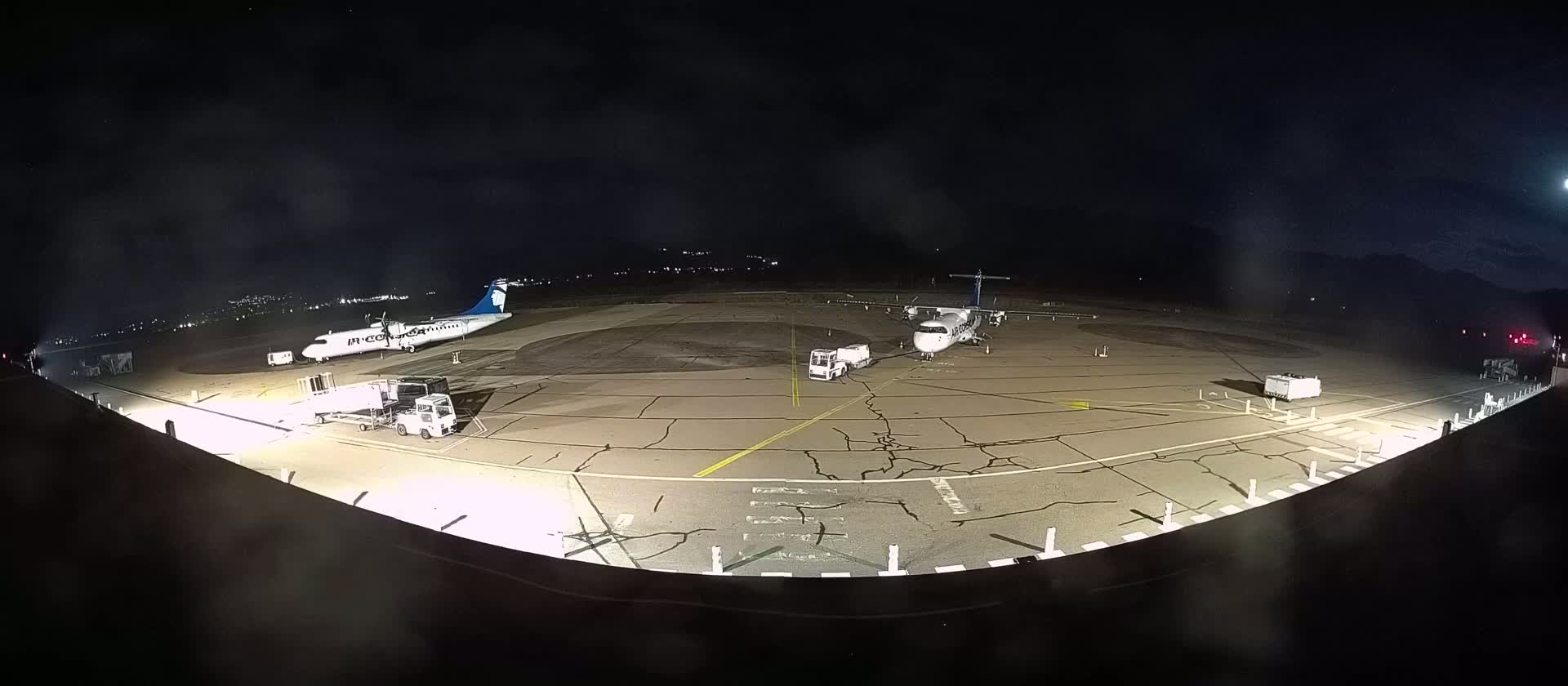 Corsica, Aéroport  de Calvi Sainte-Catherine Airport Live Cam CLY/LFKC - Calvi, Haute-Corse, Corse, France