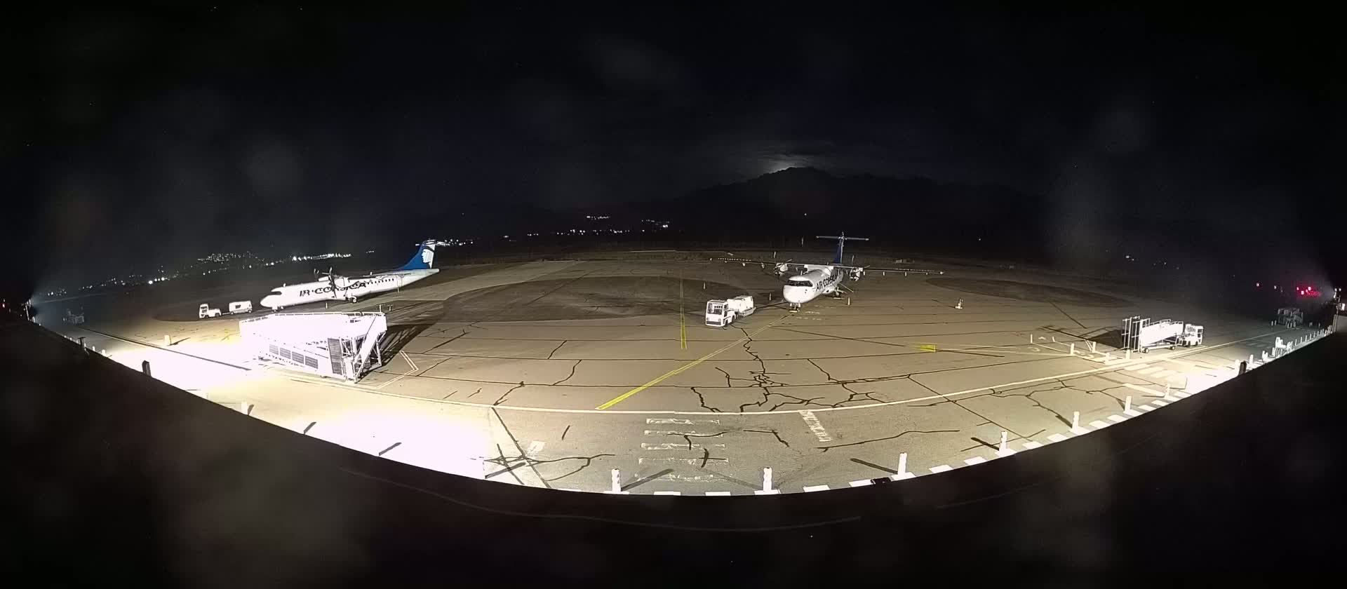 Corsica, Aéroport  de Calvi Sainte-Catherine Airport Live Cam CLY/LFKC - Calvi, Haute-Corse, Corse, France
