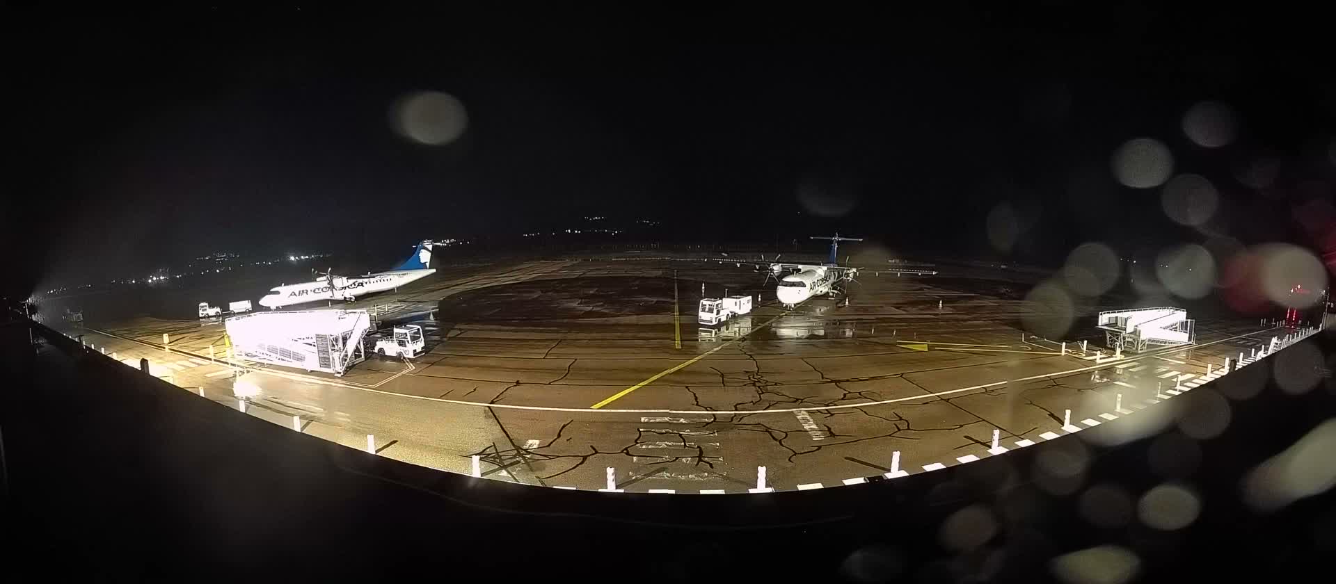 Corsica, Aéroport  de Calvi Sainte-Catherine Airport Live Cam CLY/LFKC - Calvi, Haute-Corse, Corse, France
