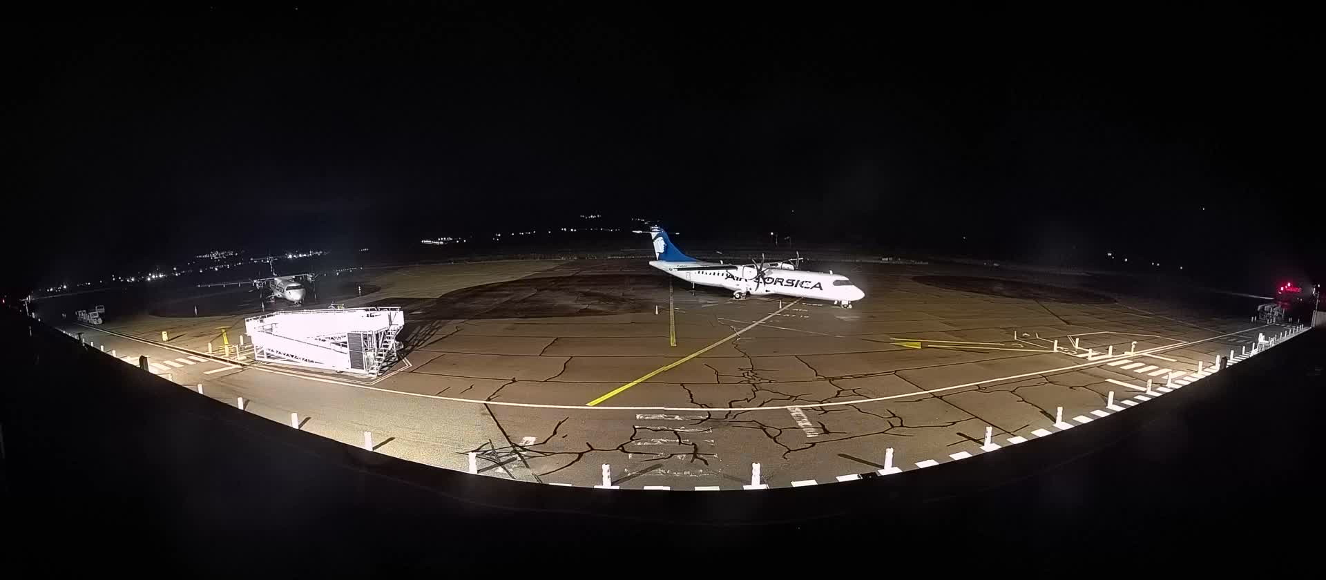 Corsica, Aéroport  de Calvi Sainte-Catherine Airport Live Cam CLY/LFKC - Calvi, Haute-Corse, Corse, France
