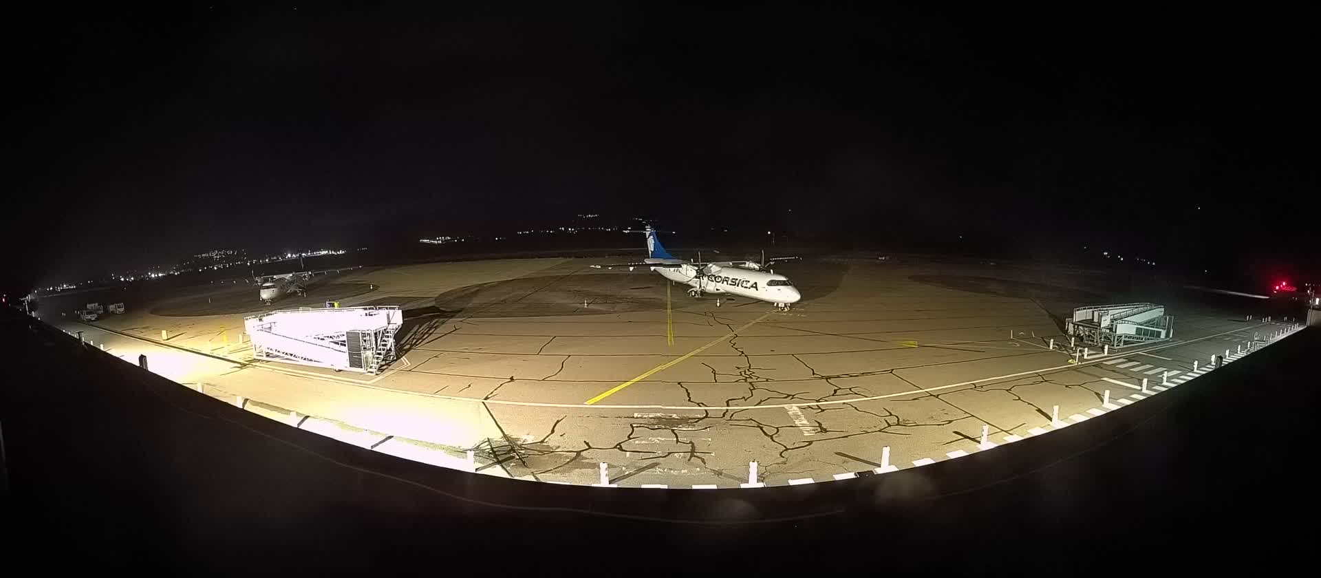 Corsica, Aéroport  de Calvi Sainte-Catherine Airport Live Cam CLY/LFKC - Calvi, Haute-Corse, Corse, France