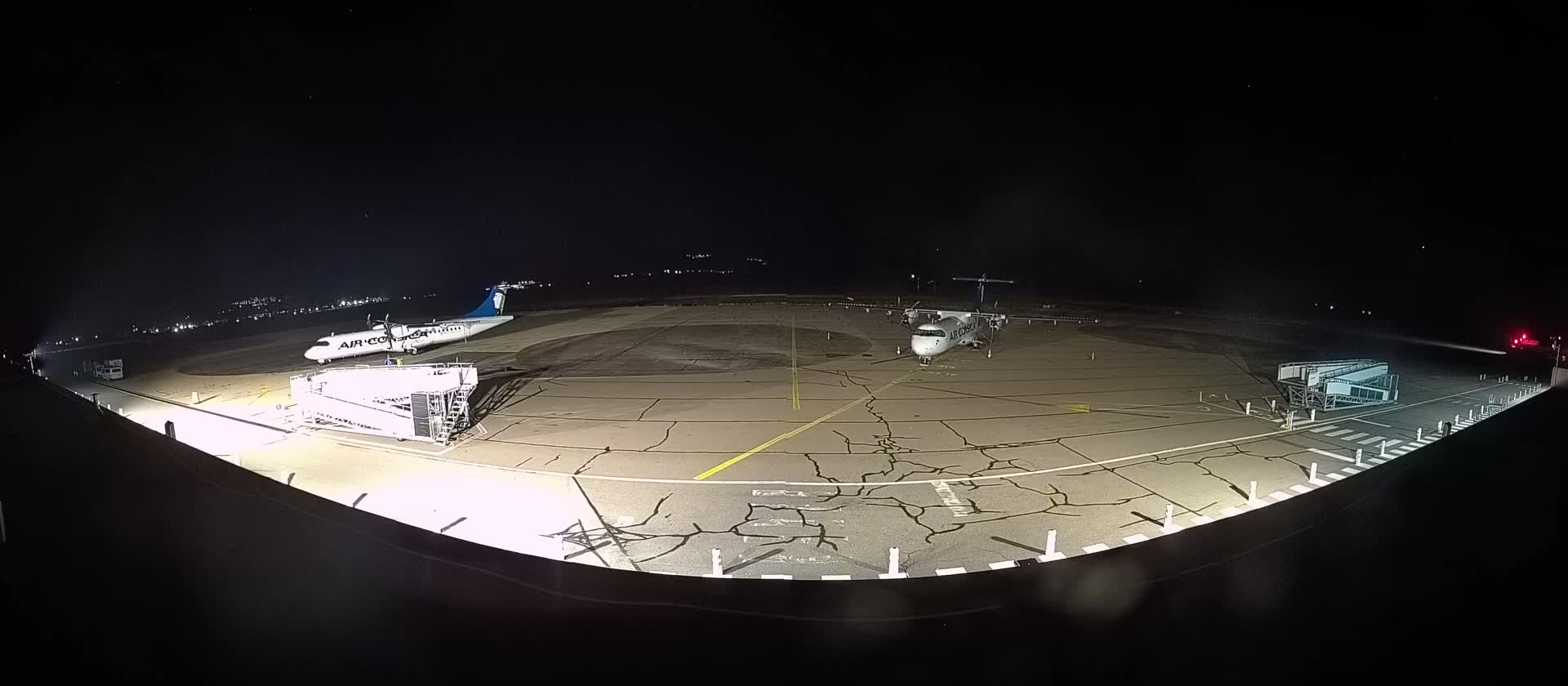 Corsica, Aéroport  de Calvi Sainte-Catherine Airport Live Cam CLY/LFKC - Calvi, Haute-Corse, Corse, France