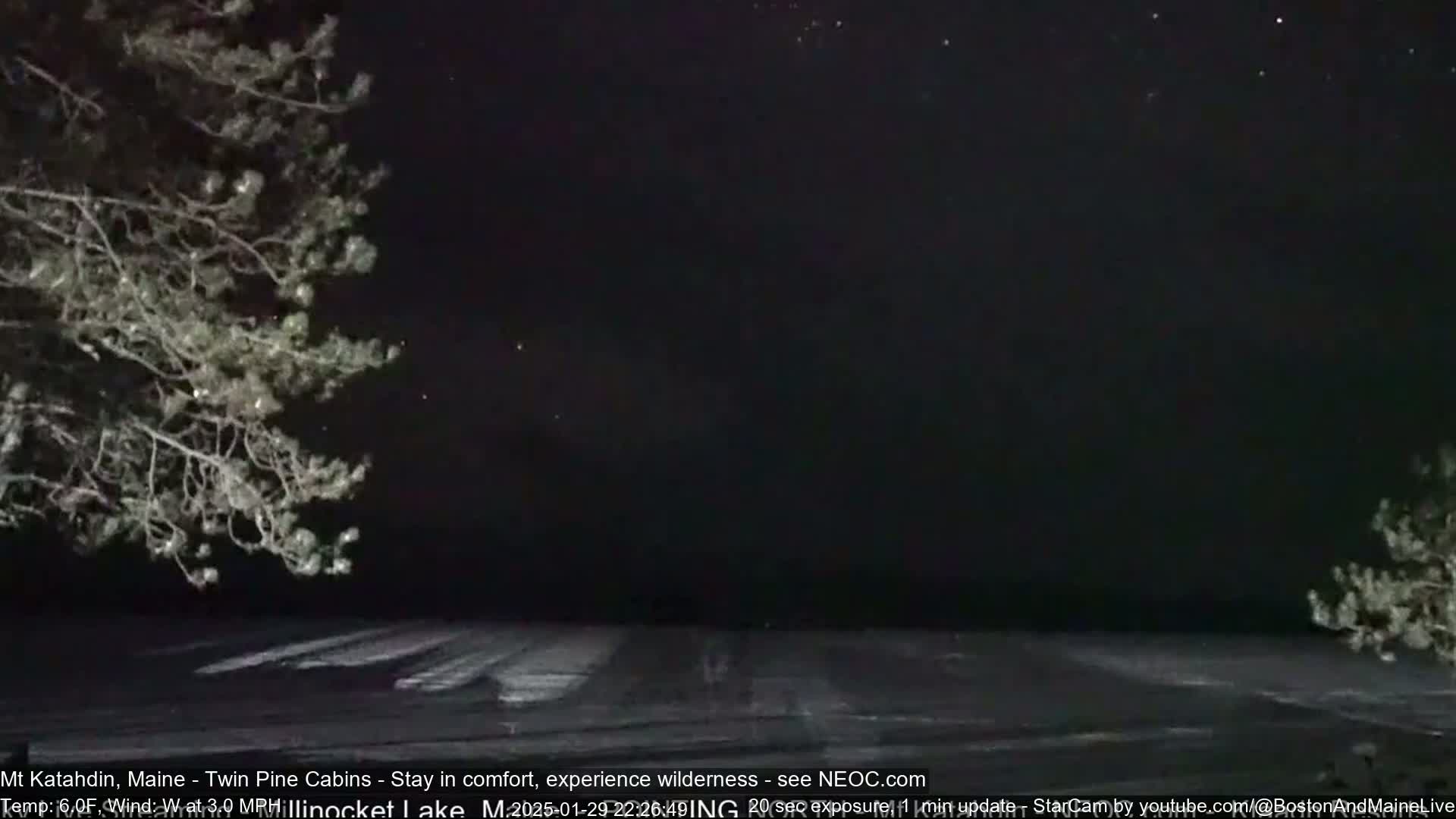 Mt Katahdin Live Cam - Millinocket, Maine, USA