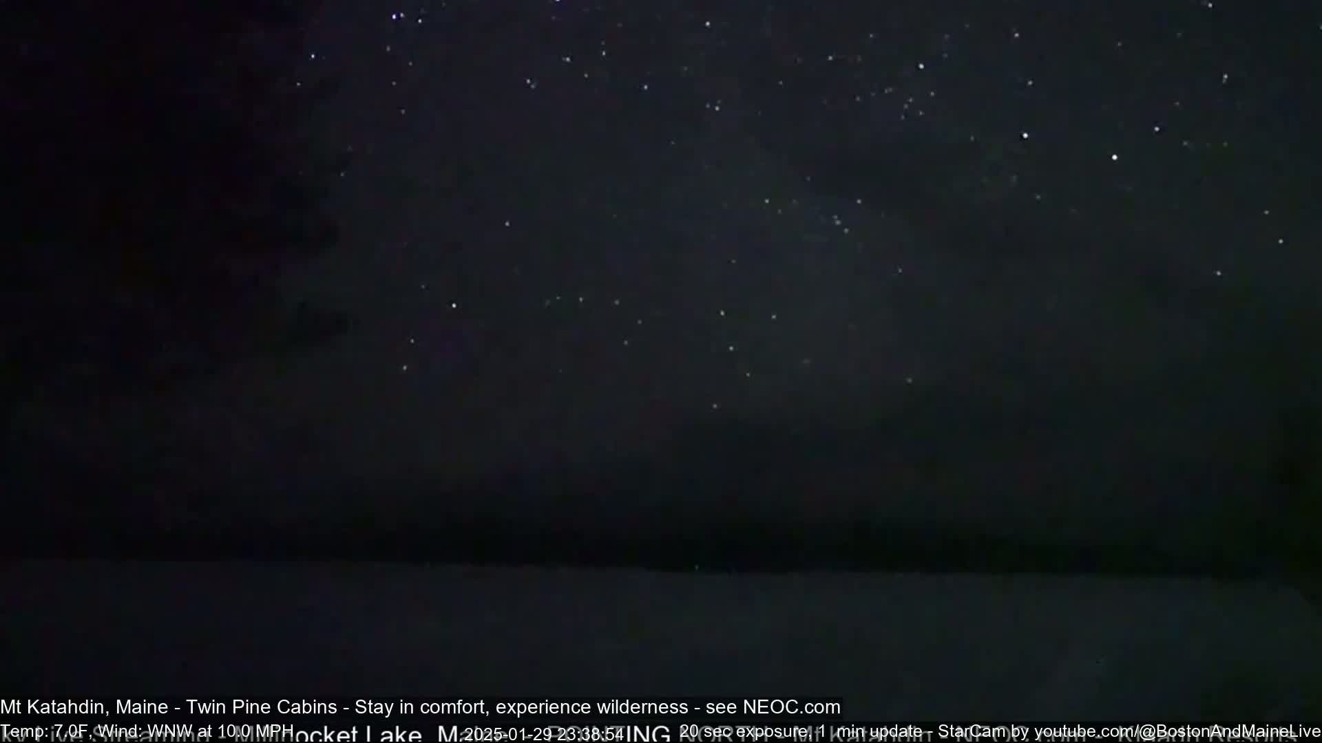 Mt Katahdin Live Cam - Millinocket, Maine, USA