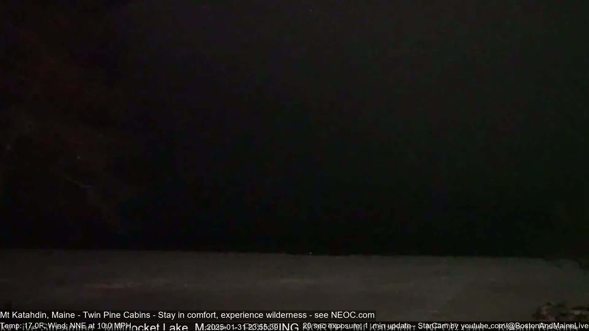 Mt Katahdin Live Cam - Millinocket, Maine, USA