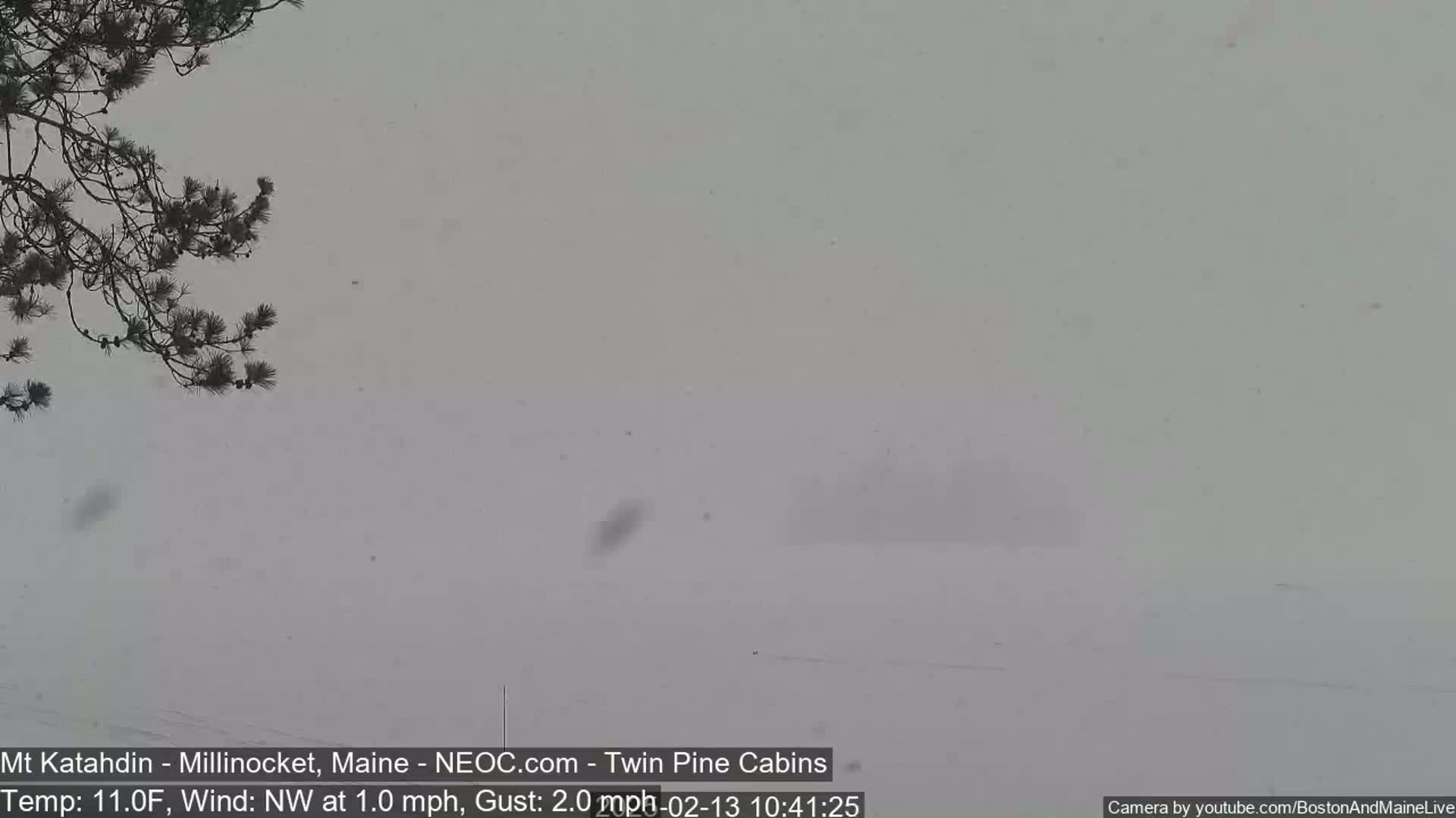 Mt Katahdin Live Cam - Millinocket, Maine, USA