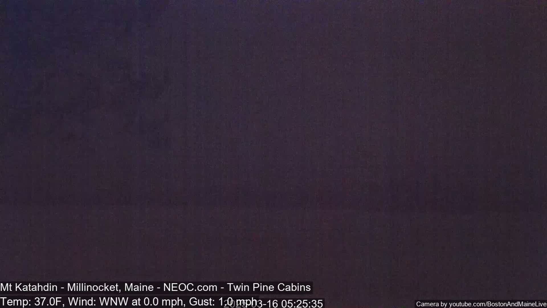 A dark, blurry image of an overcast night.