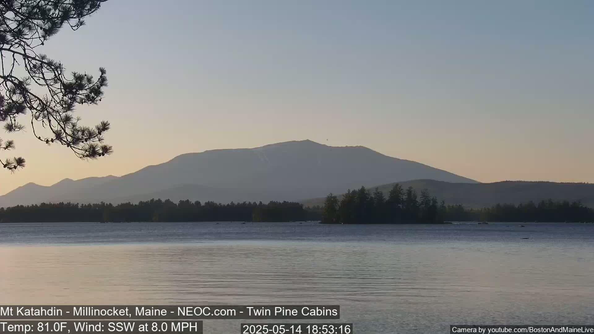 Mt Katahdin Live Cam - Millinocket, Maine, USA