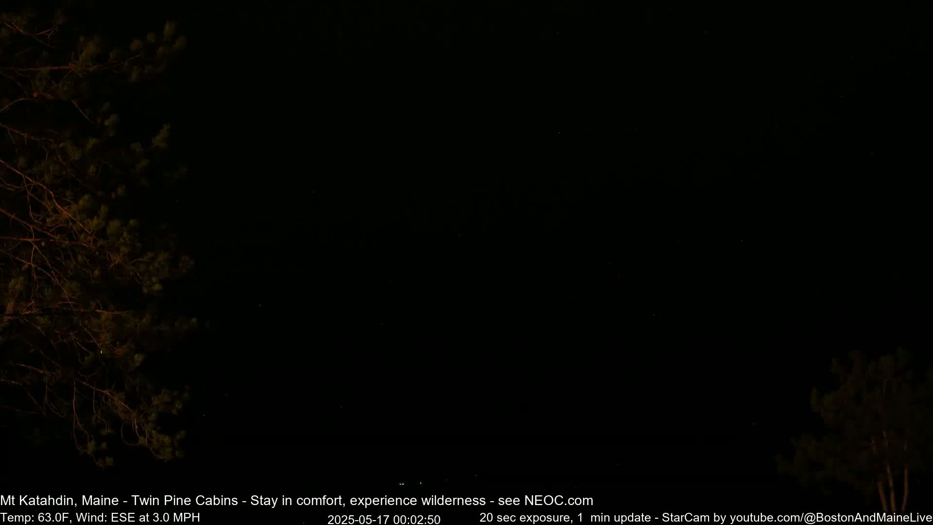 Mt Katahdin Live Cam - Millinocket, Maine, USA