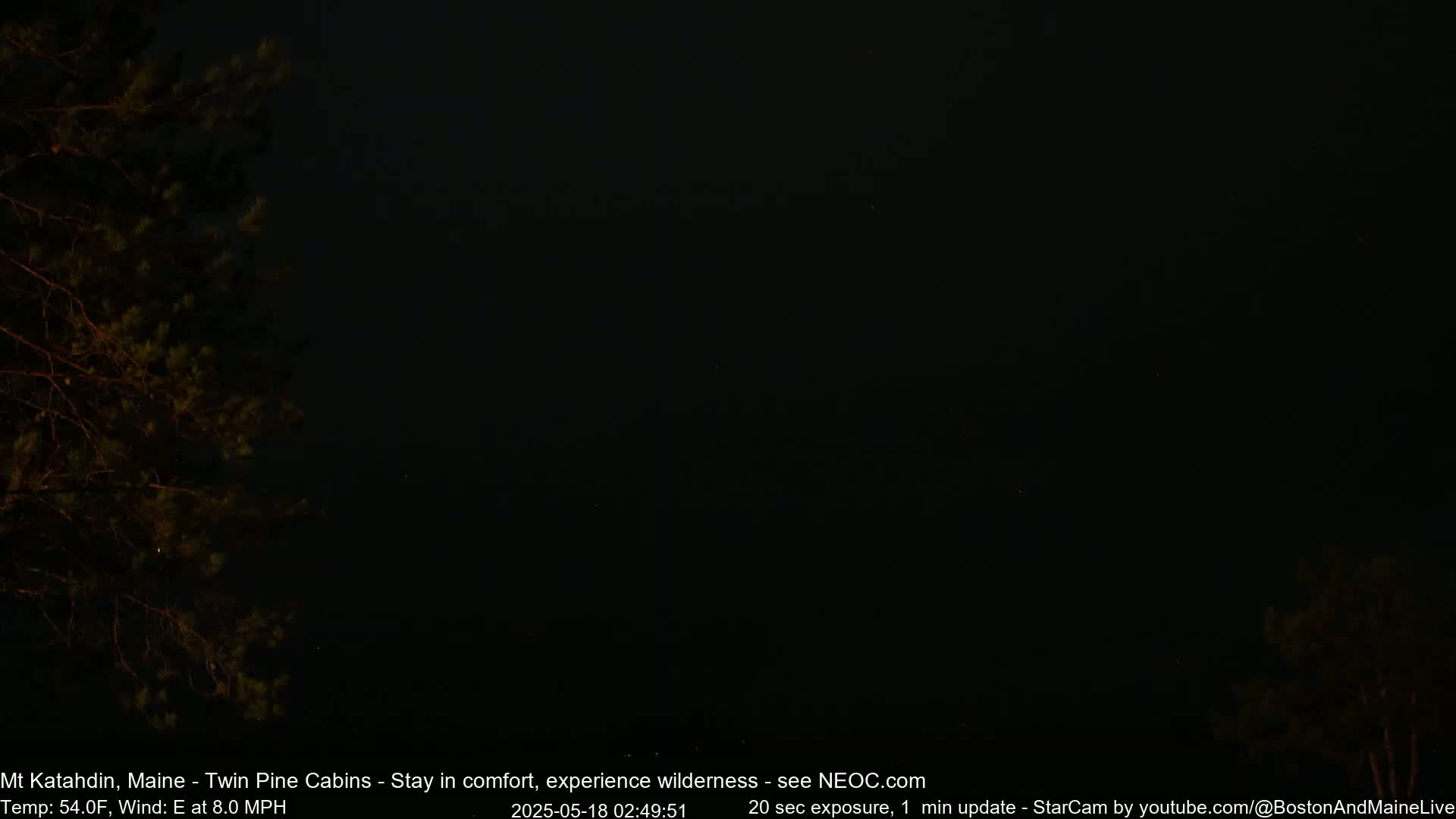 Mt Katahdin Live Cam - Millinocket, Maine, USA