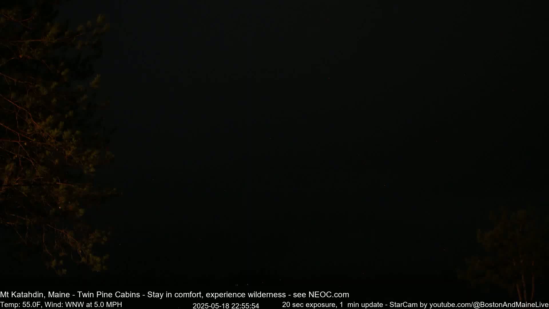 Mt Katahdin Live Cam - Millinocket, Maine, USA