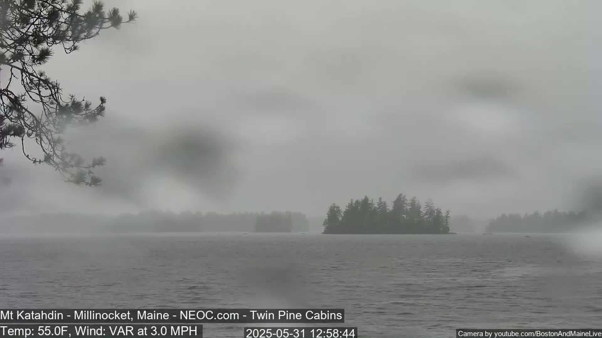 Mt Katahdin Live Cam - Millinocket, Maine, USA