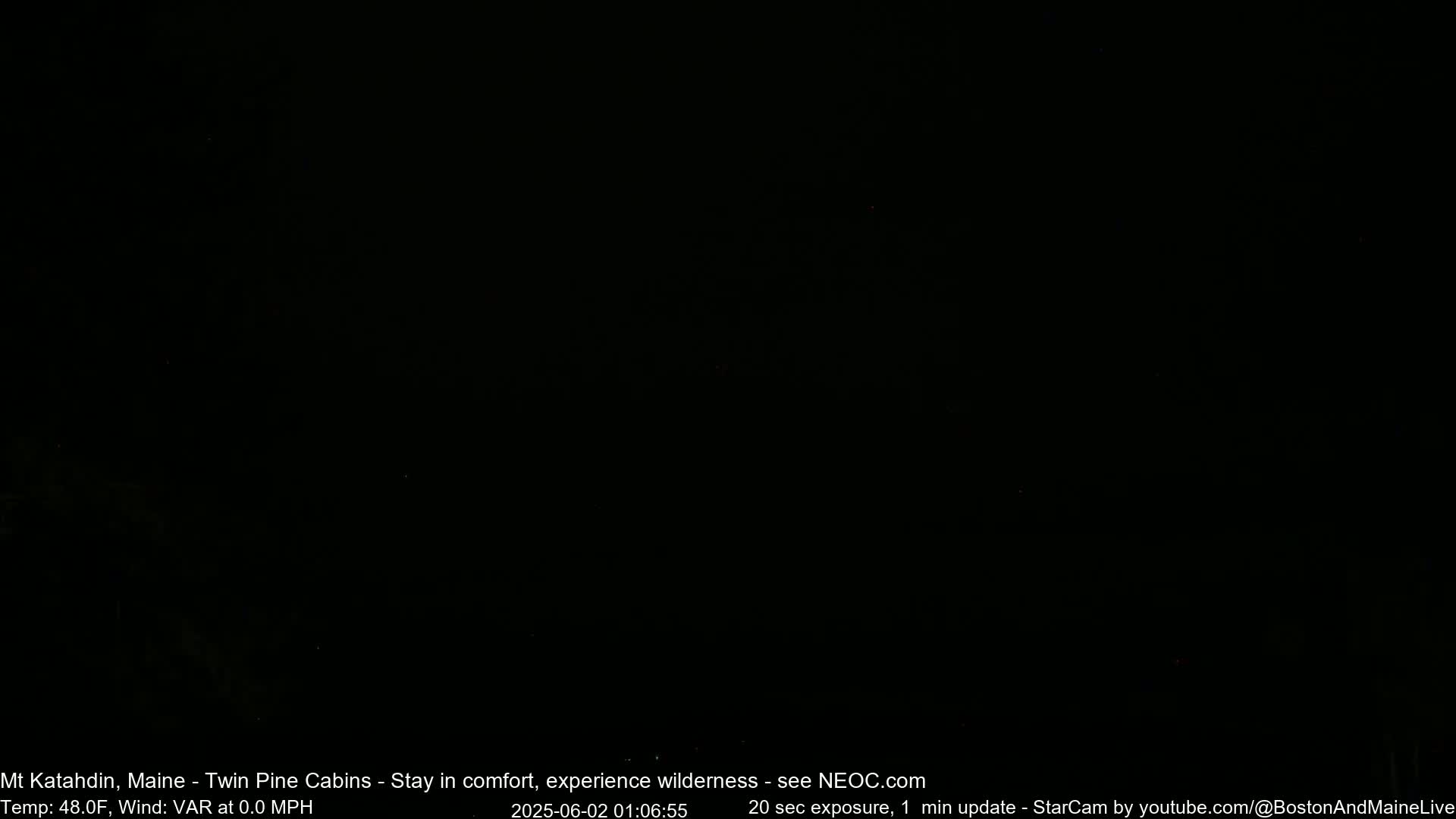 Mt Katahdin Live Cam - Millinocket, Maine, USA