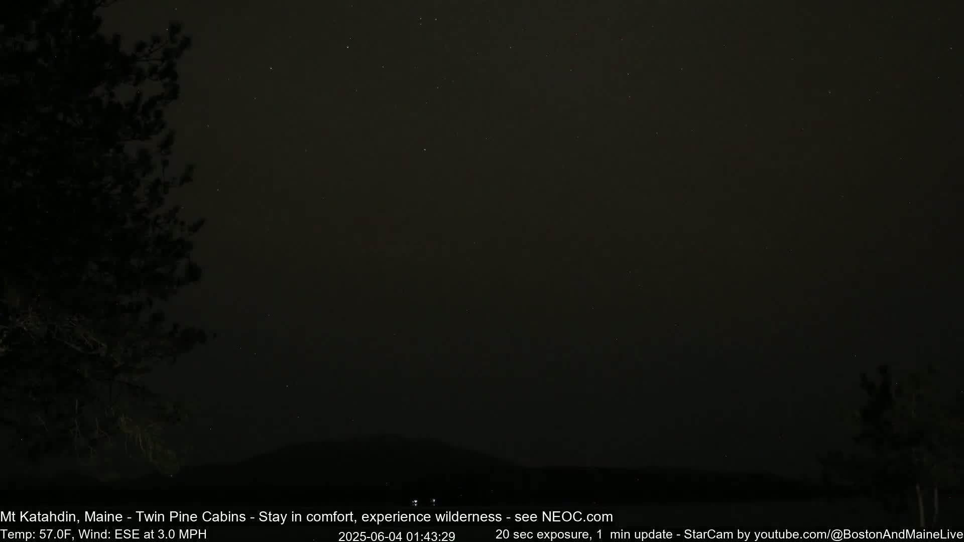 Mt Katahdin Live Cam - Millinocket, Maine, USA