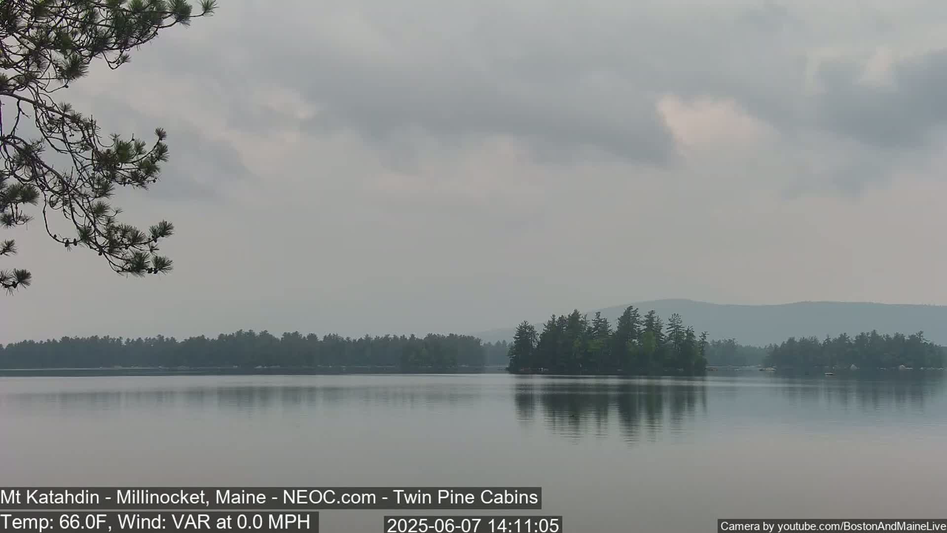 Mt Katahdin Live Cam - Millinocket, Maine, USA
