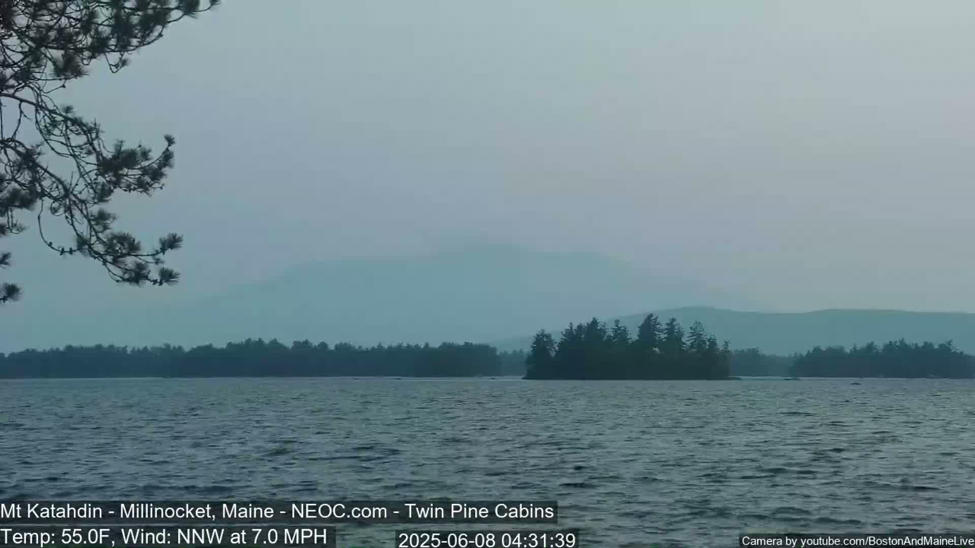 Mt Katahdin Live Cam - Millinocket, Maine, USA