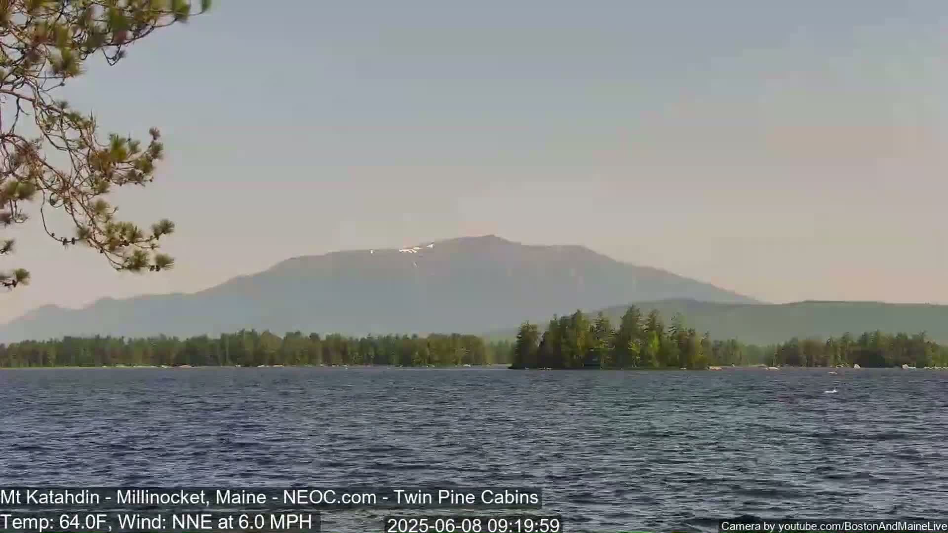 Mt Katahdin Live Cam - Millinocket, Maine, USA