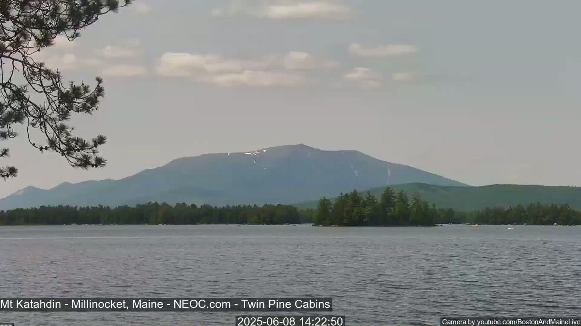 Mt Katahdin Live Cam - Millinocket, Maine, USA