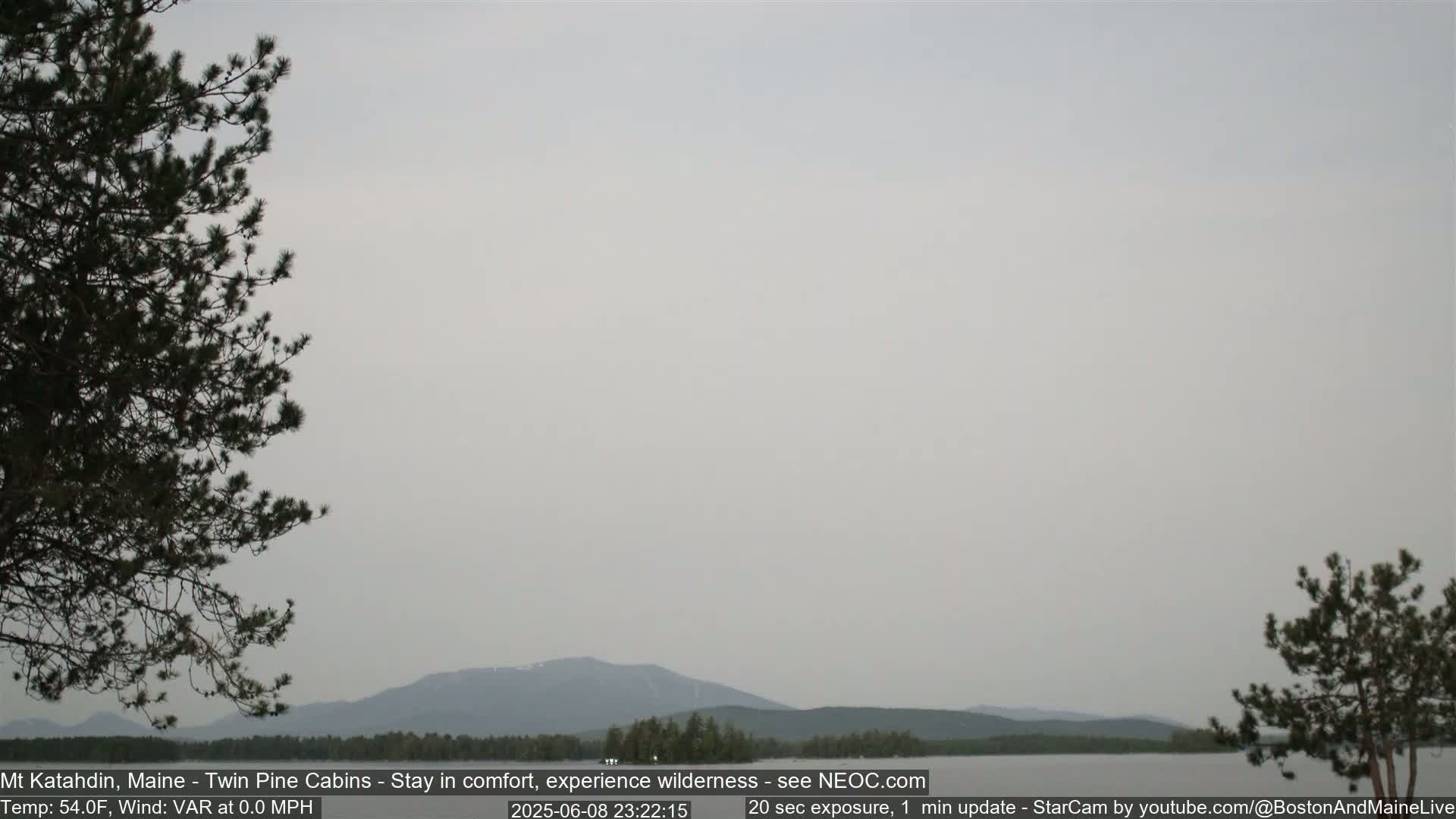 Mt Katahdin Live Cam - Millinocket, Maine, USA