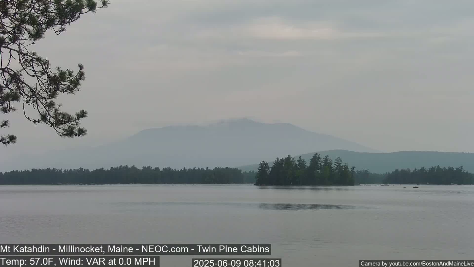 Mt Katahdin Live Cam - Millinocket, Maine, USA