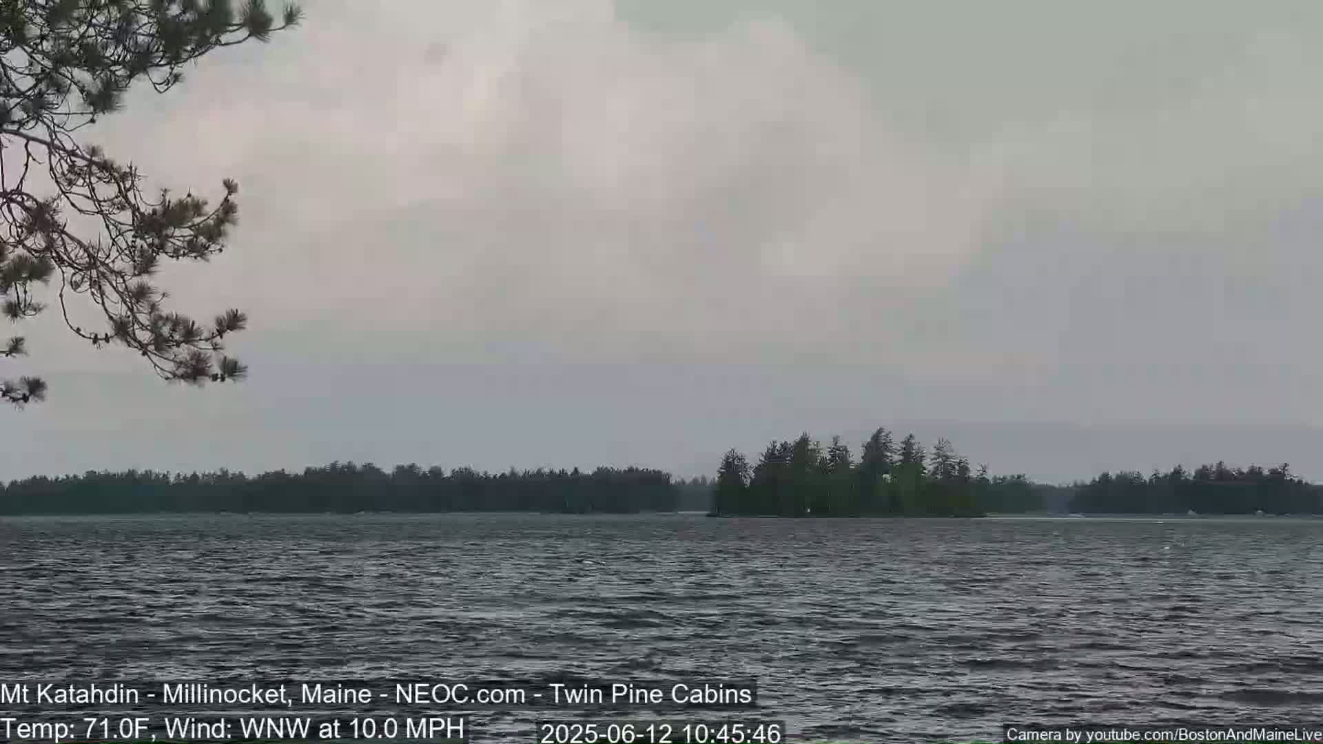 Mt Katahdin Live Cam - Millinocket, Maine, USA