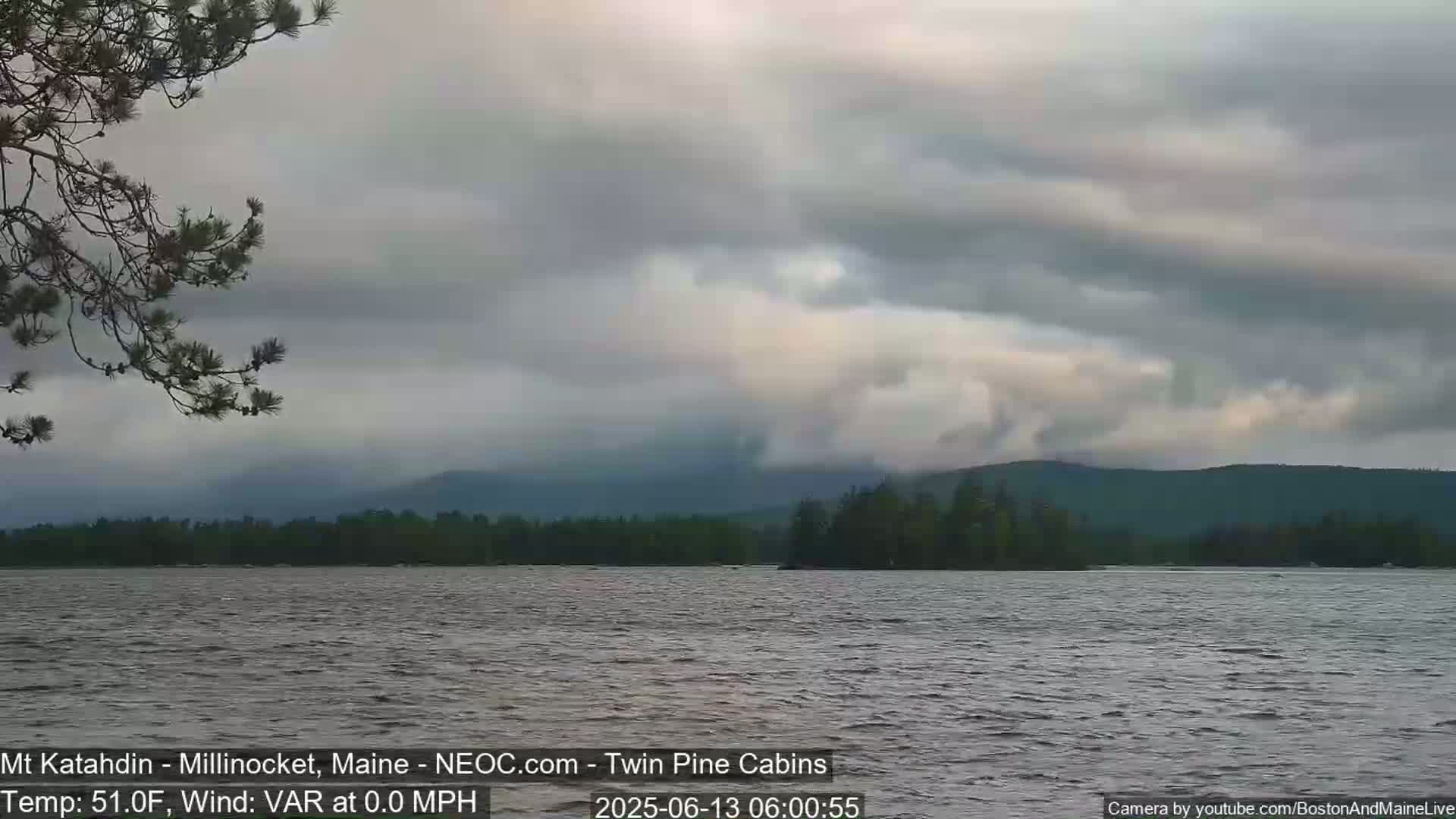 Mt Katahdin Live Cam - Millinocket, Maine, USA