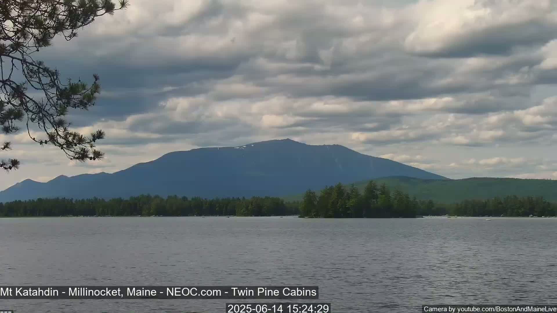 Mt Katahdin Live Cam - Millinocket, Maine, USA
