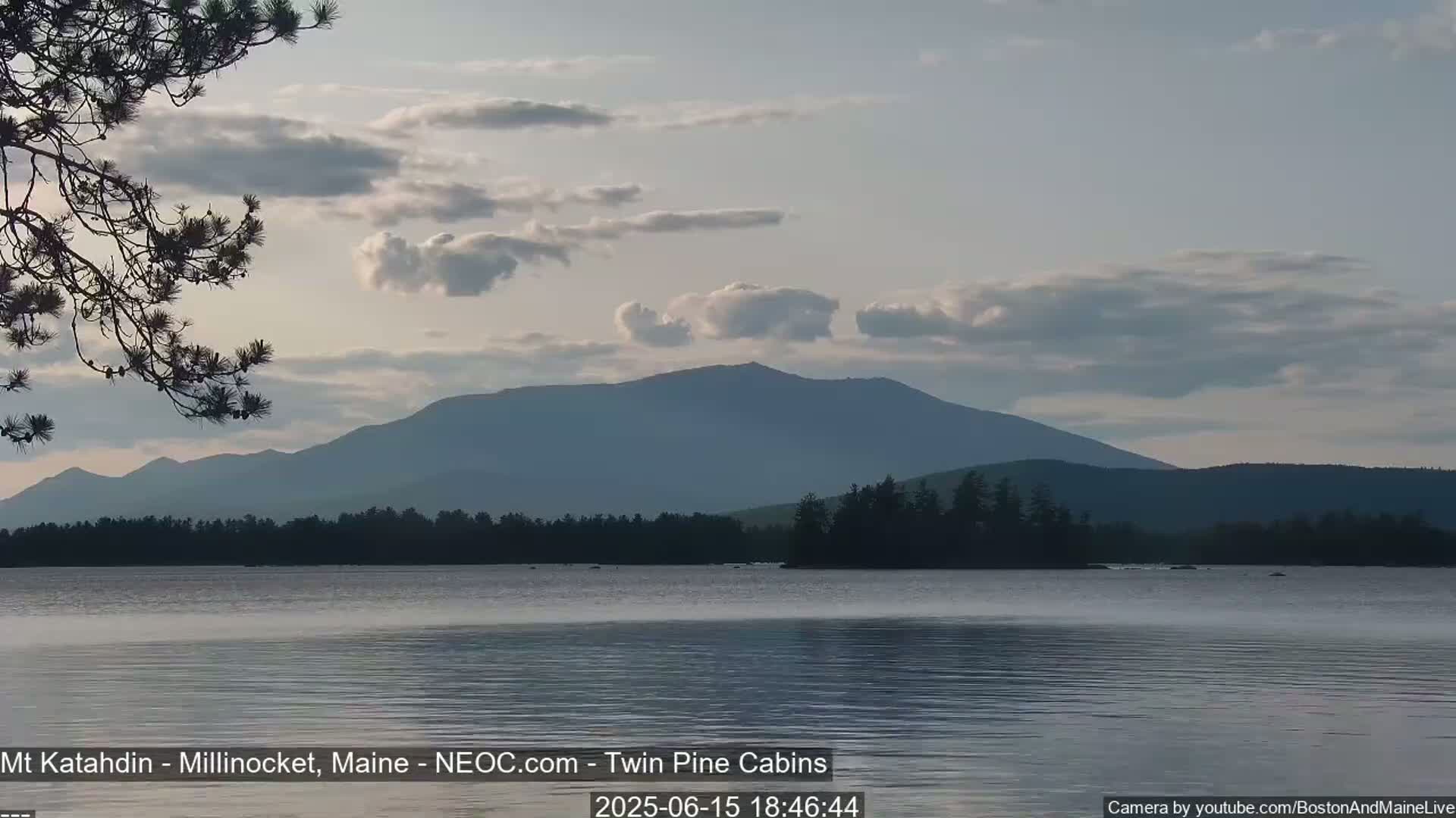 Mt Katahdin Live Cam - Millinocket, Maine, USA