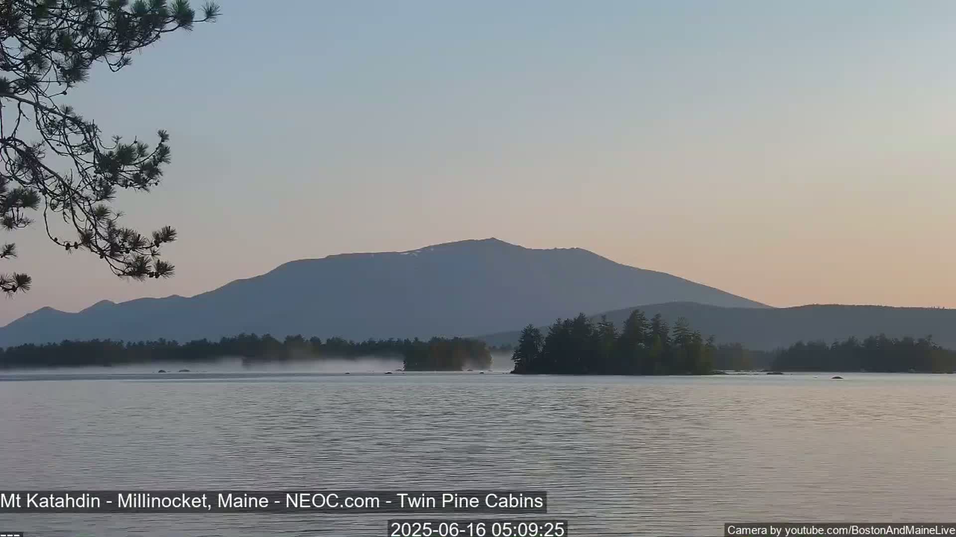 Mt Katahdin Live Cam - Millinocket, Maine, USA