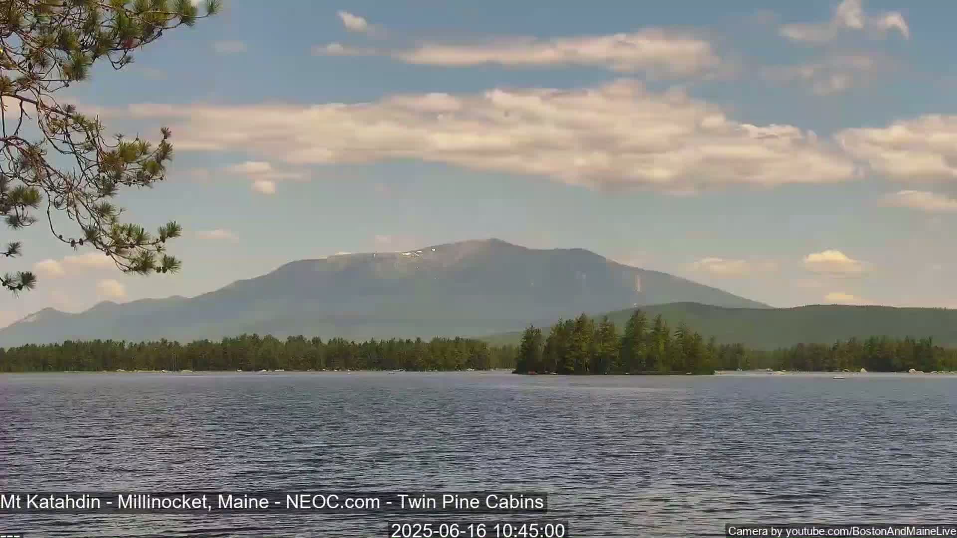 Mt Katahdin Live Cam - Millinocket, Maine, USA