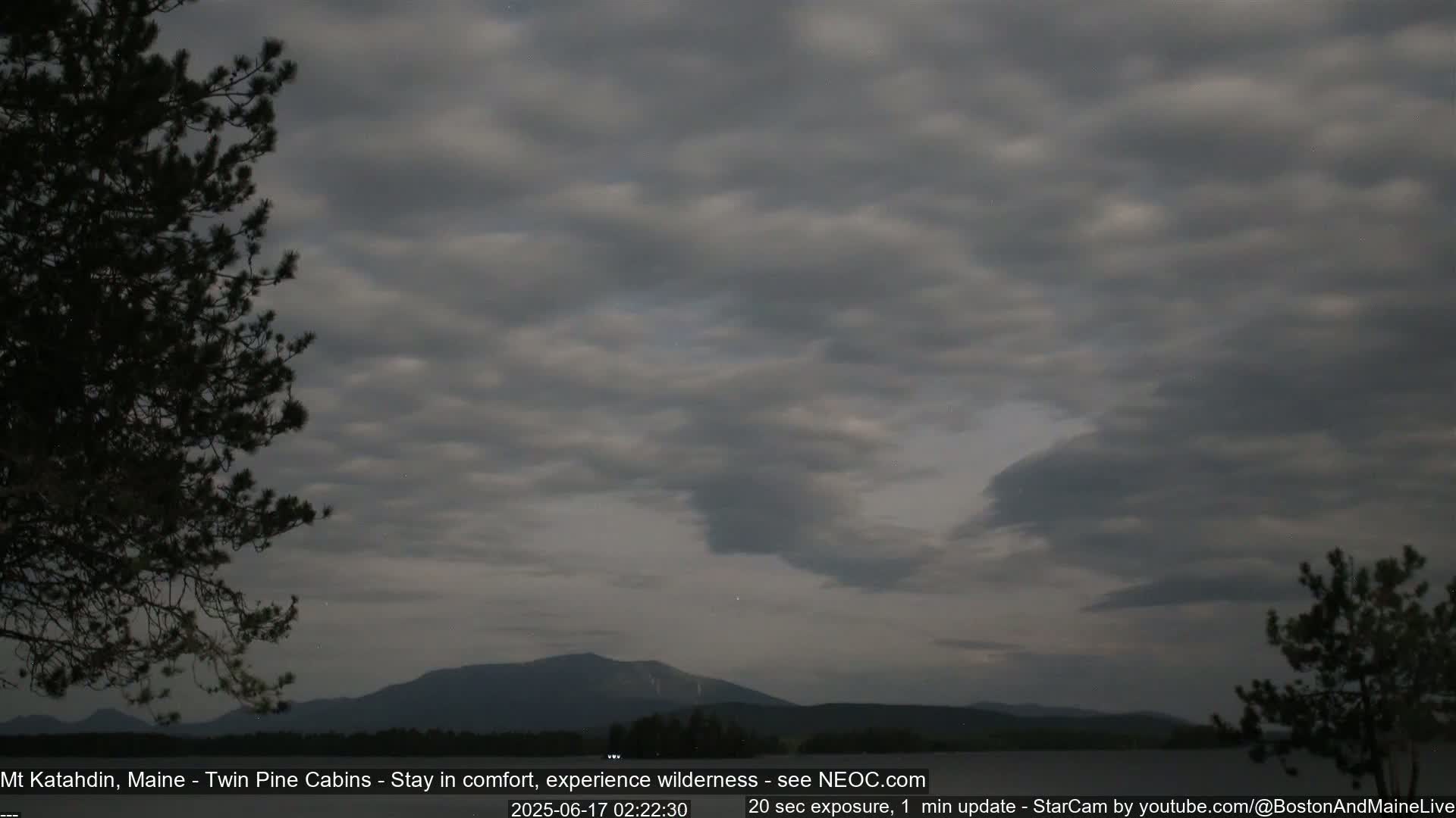 Mt Katahdin Live Cam - Millinocket, Maine, USA