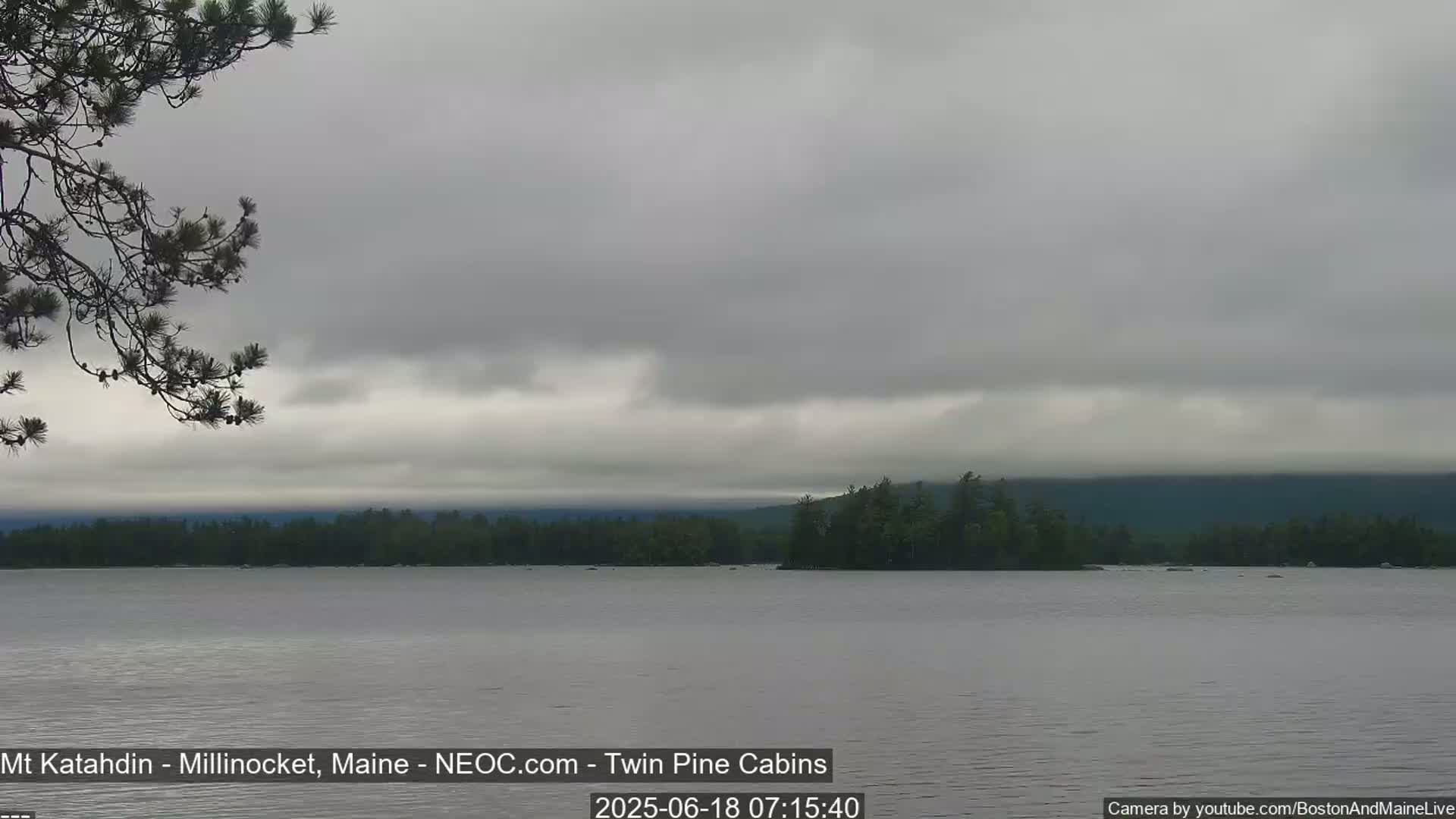 Mt Katahdin Live Cam - Millinocket, Maine, USA