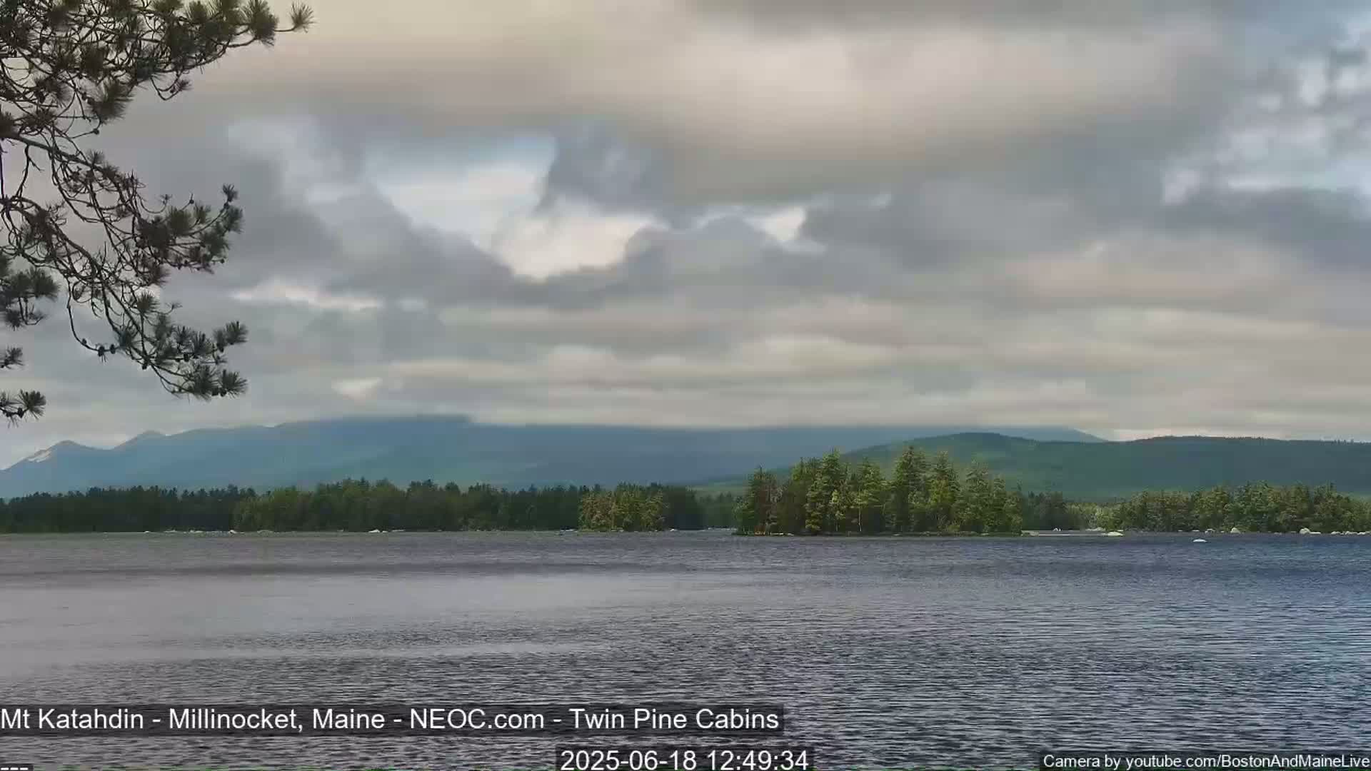 Mt Katahdin Live Cam - Millinocket, Maine, USA