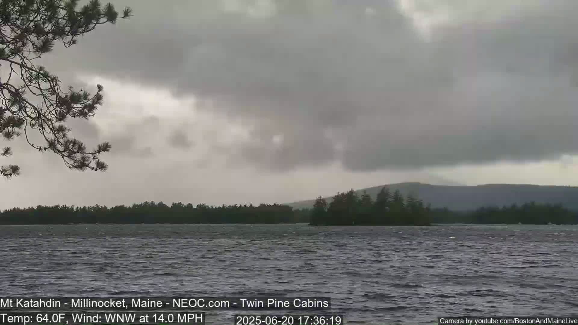 Mt Katahdin Live Cam - Millinocket, Maine, USA