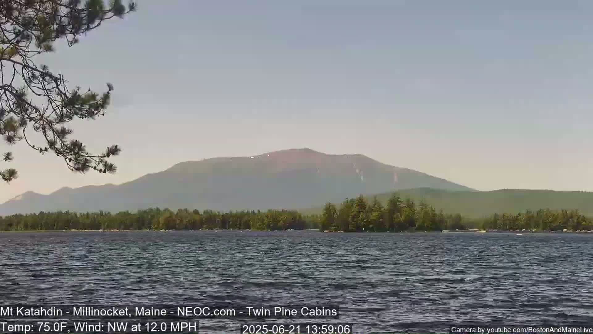 Mt Katahdin Live Cam - Millinocket, Maine, USA