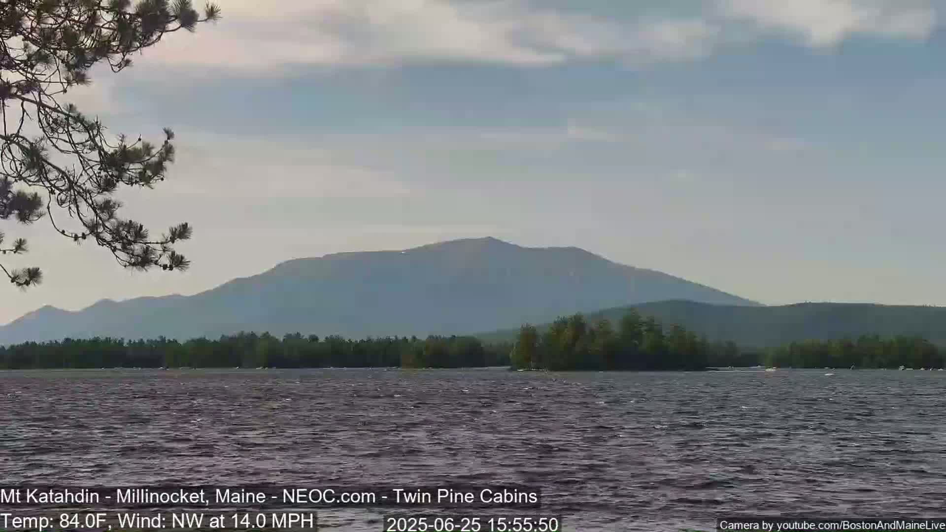 Mt Katahdin Live Cam - Millinocket, Maine, USA
