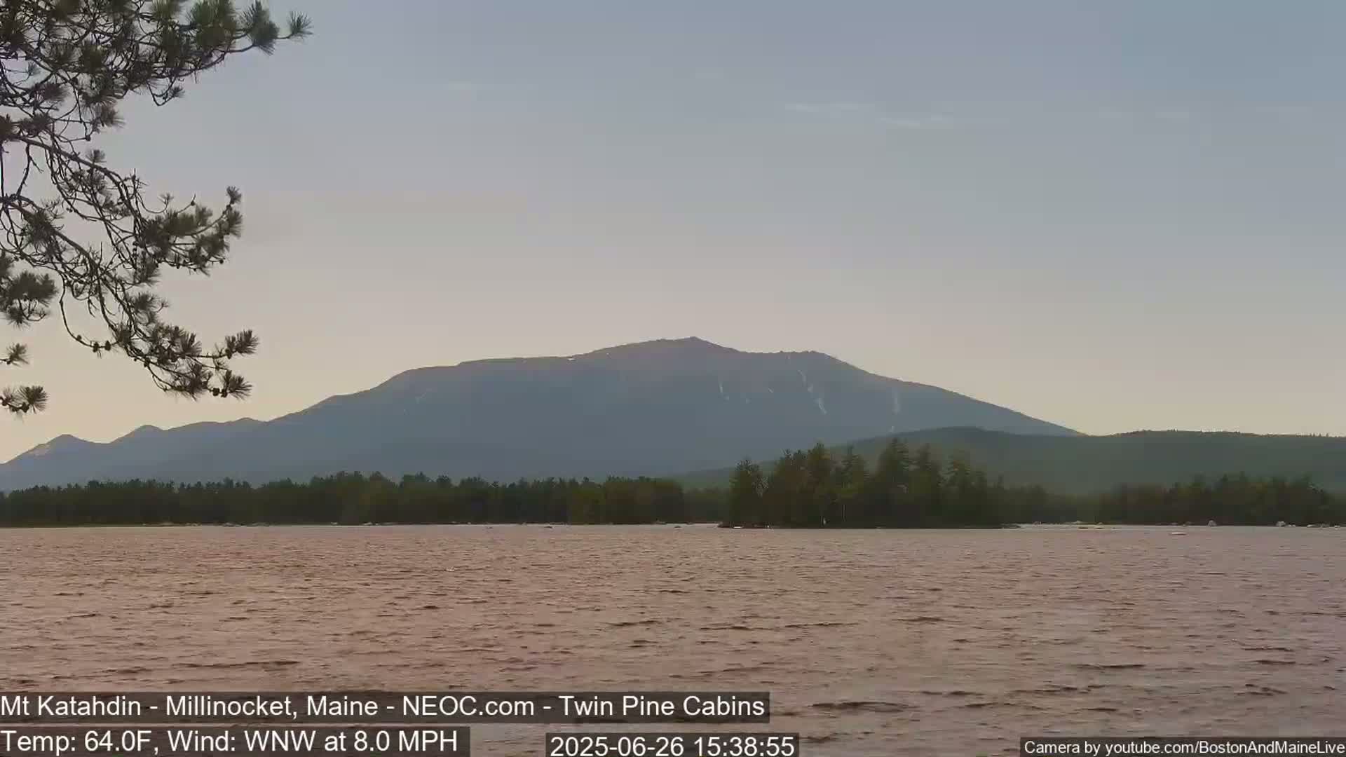 Mt Katahdin Live Cam - Millinocket, Maine, USA