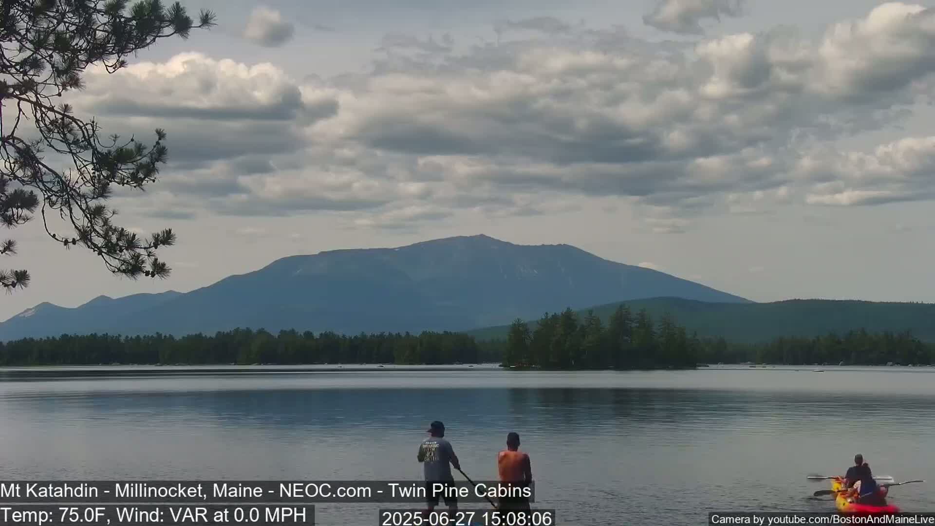 Mt Katahdin Live Cam - Millinocket, Maine, USA