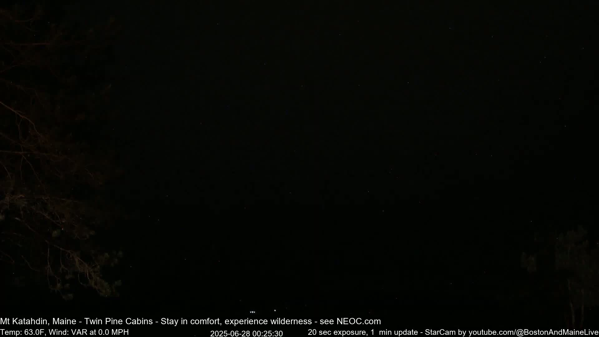 Mt Katahdin Live Cam - Millinocket, Maine, USA