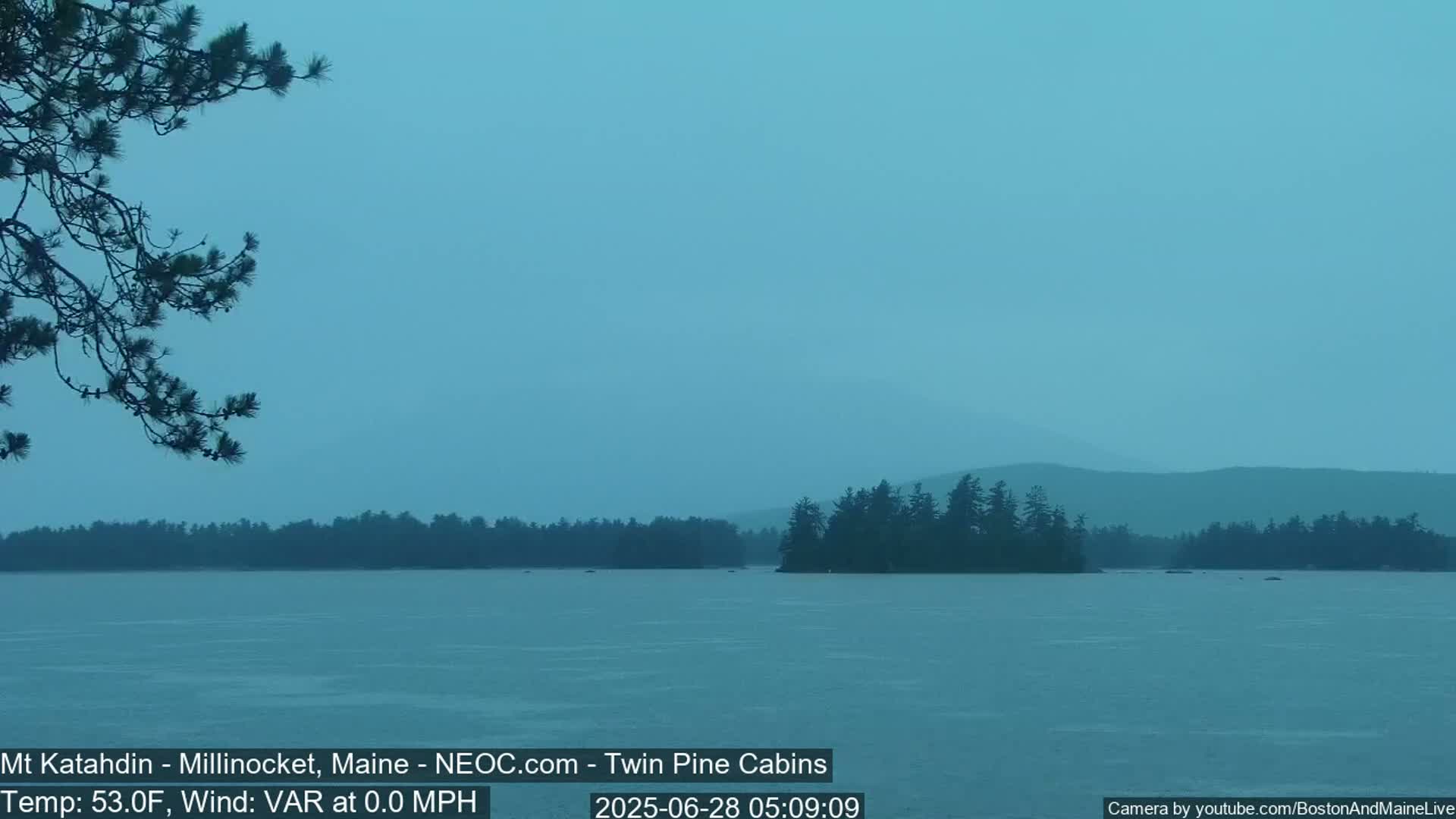 Mt Katahdin Live Cam - Millinocket, Maine, USA