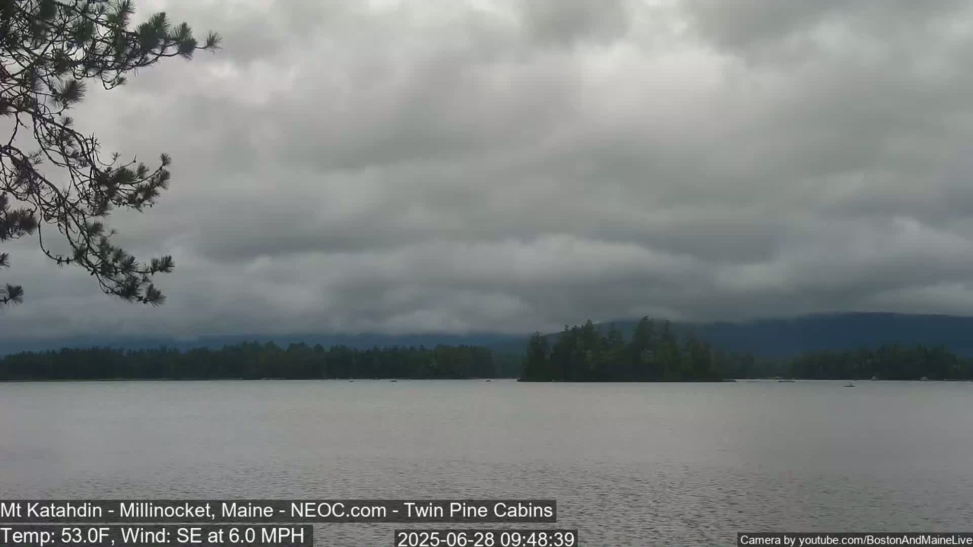 Mt Katahdin Live Cam - Millinocket, Maine, USA