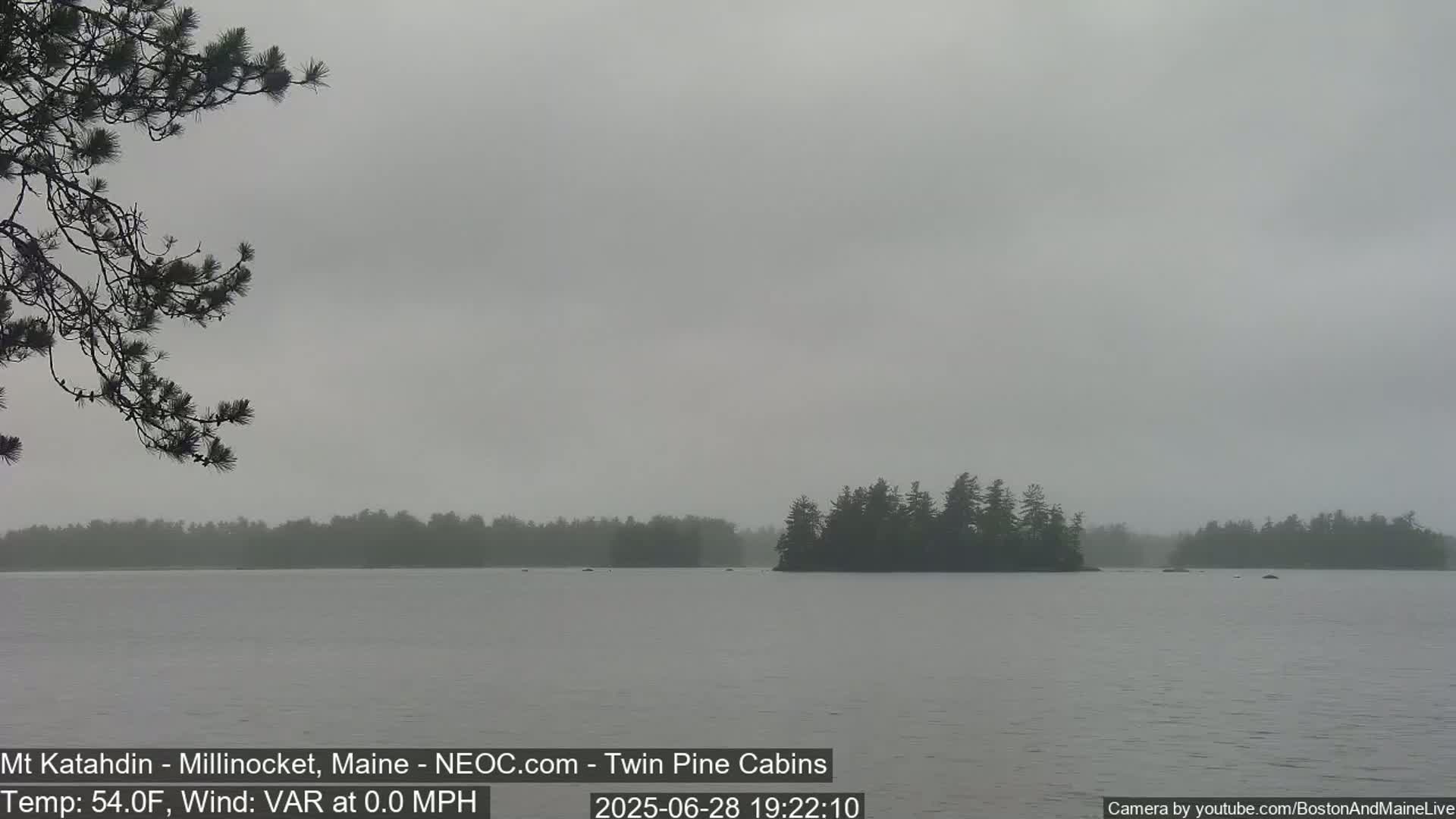 Mt Katahdin Live Cam - Millinocket, Maine, USA