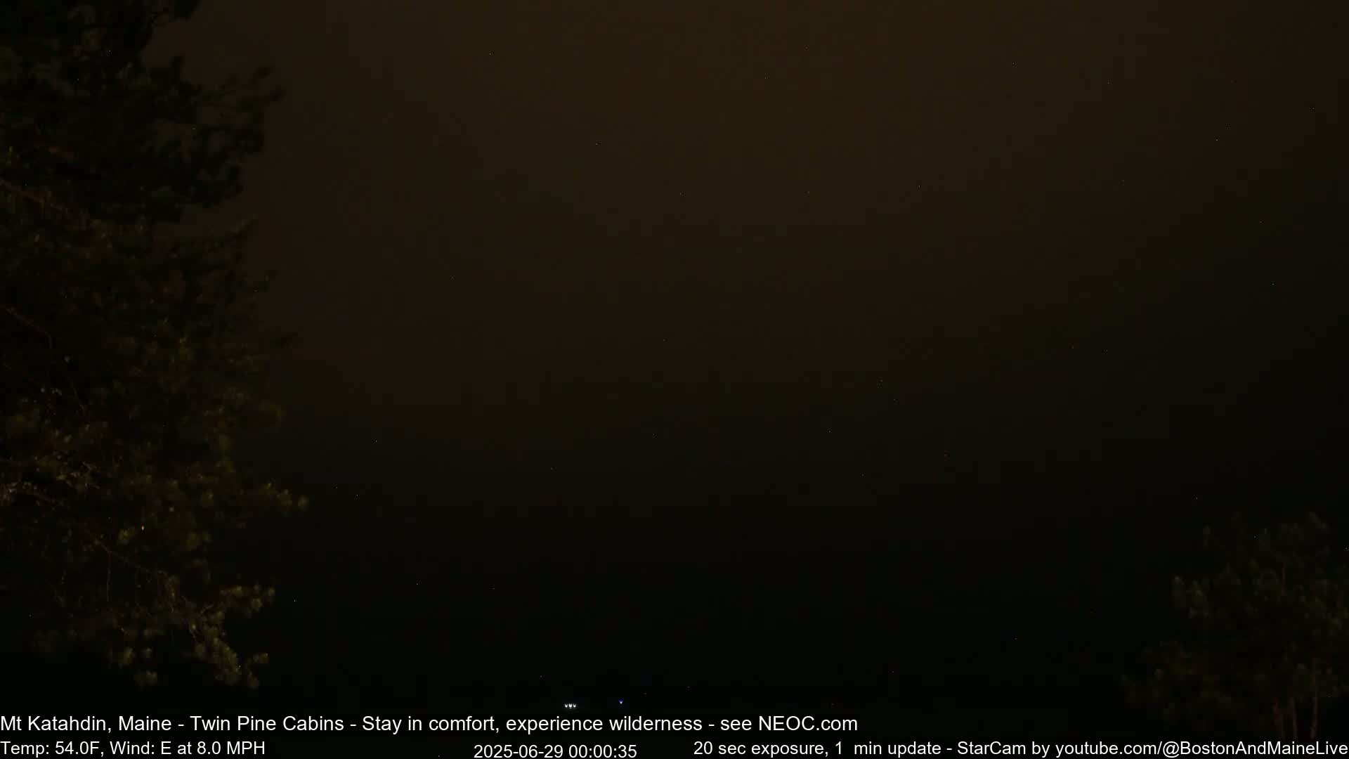 Mt Katahdin Live Cam - Millinocket, Maine, USA