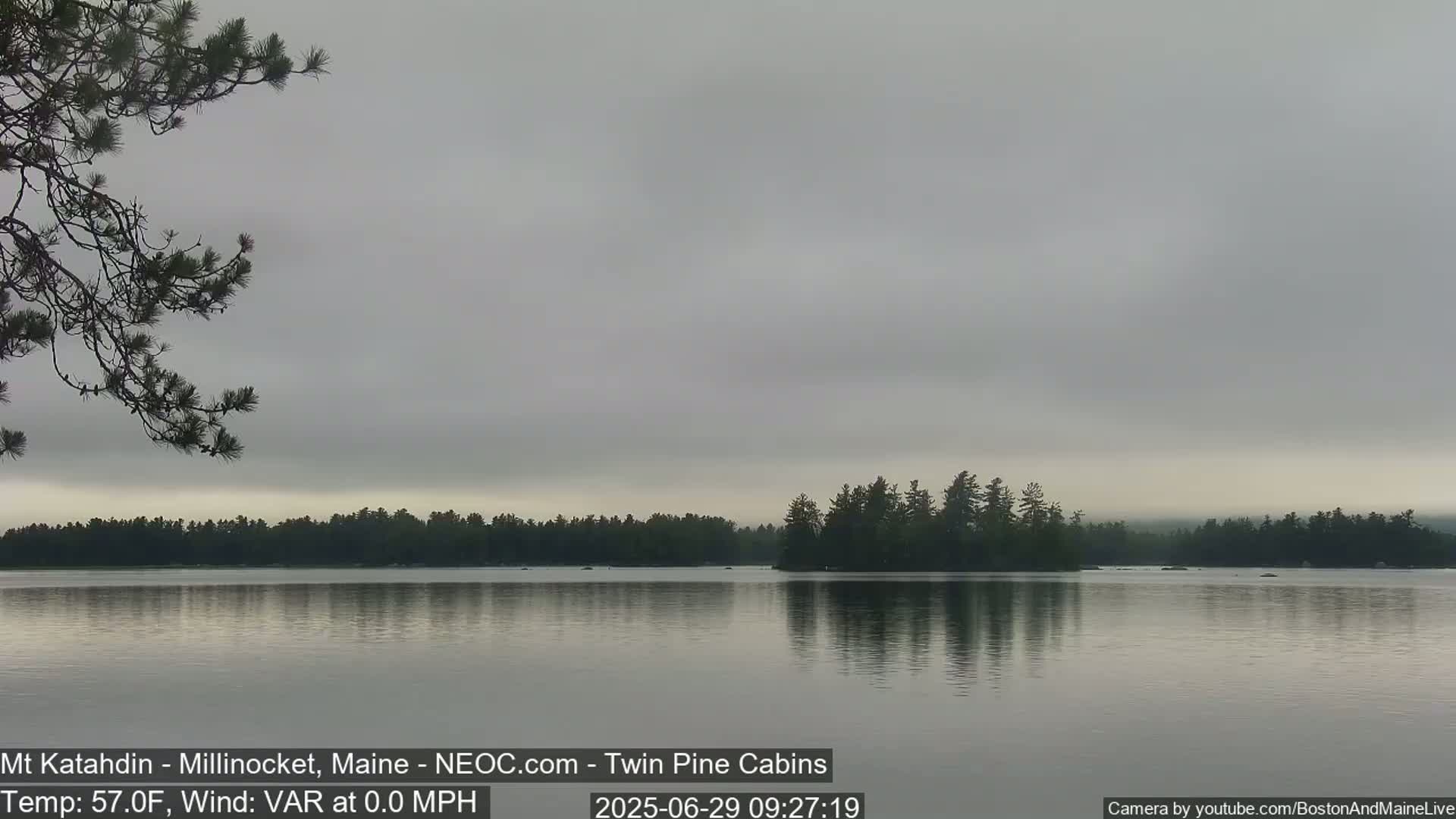 Mt Katahdin Live Cam - Millinocket, Maine, USA