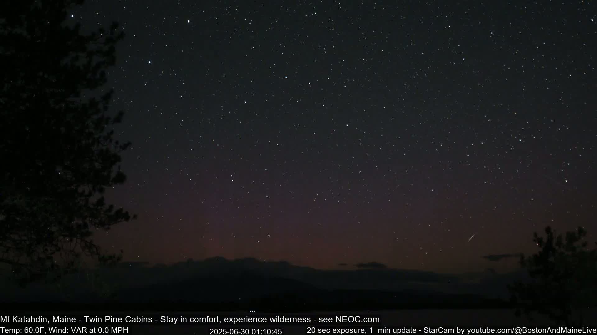 Mt Katahdin Live Cam - Millinocket, Maine, USA