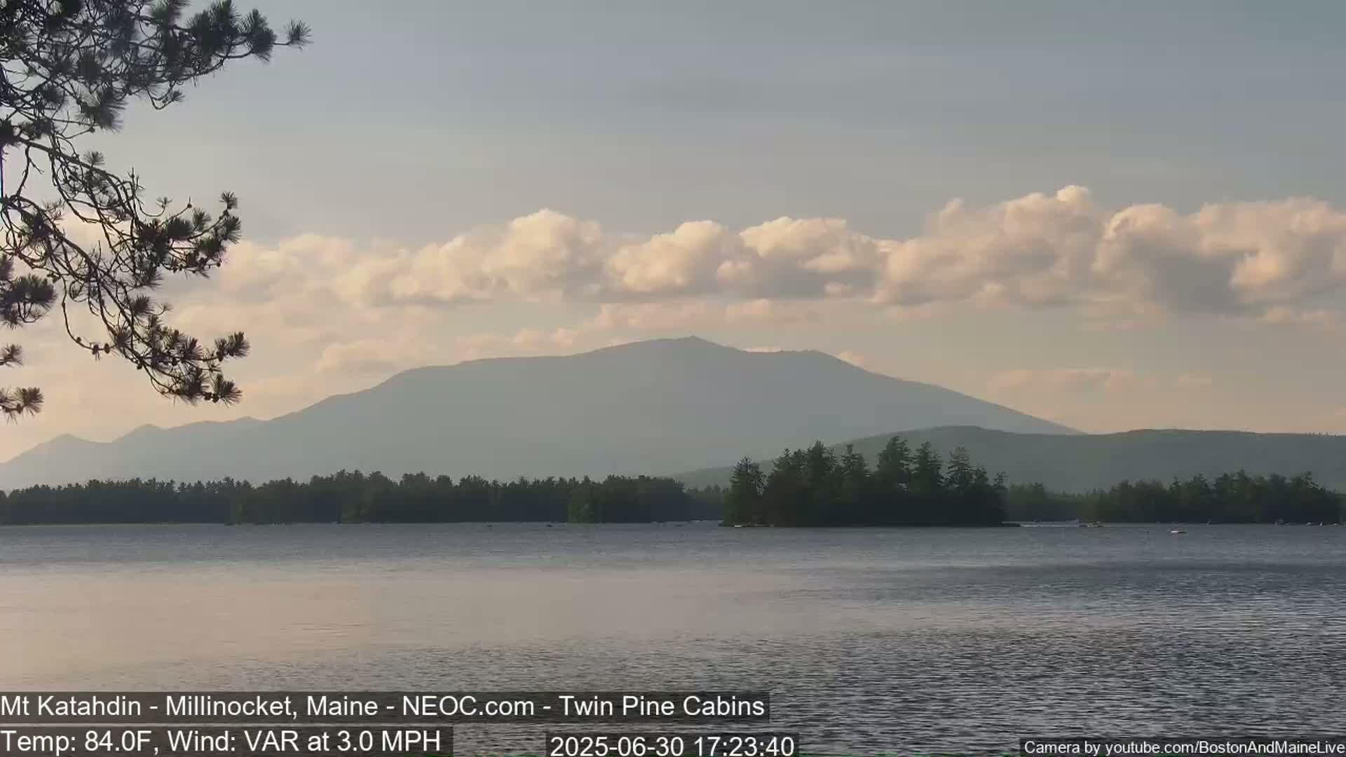 Mt Katahdin Live Cam - Millinocket, Maine, USA