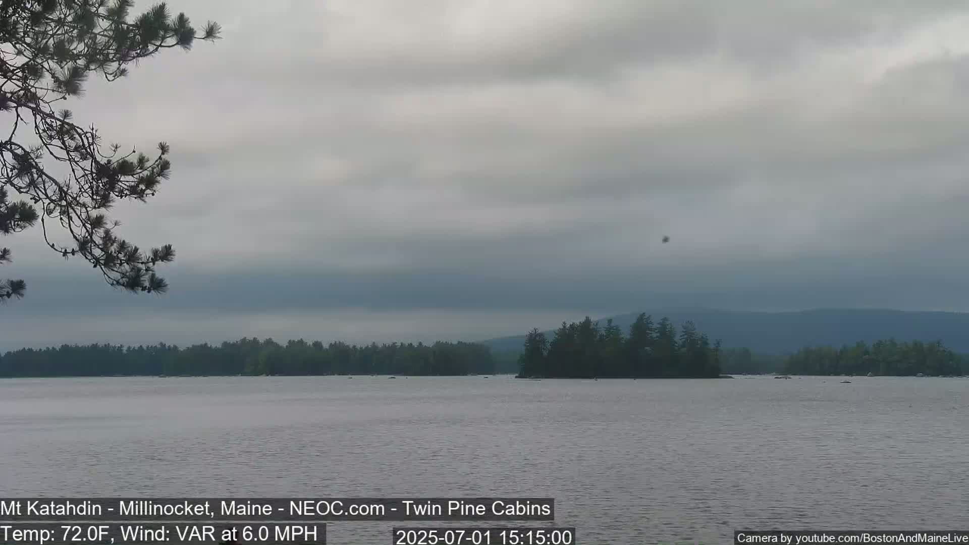Mt Katahdin Live Cam - Millinocket, Maine, USA